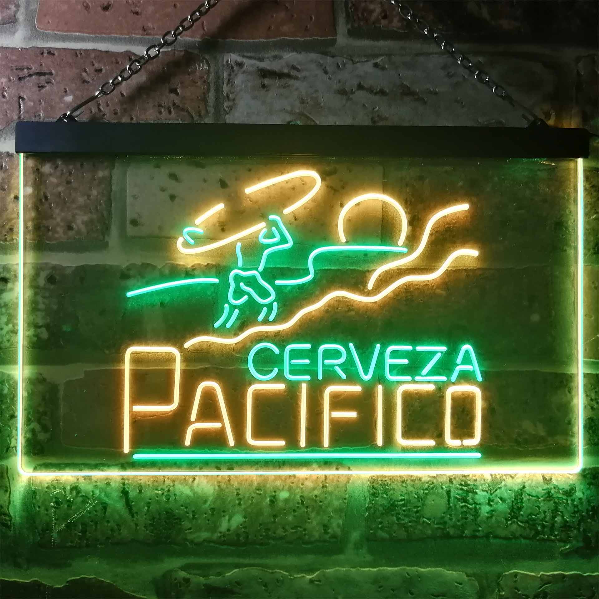 Pacifico Clara Mexican Cerveza Neon LED Sign