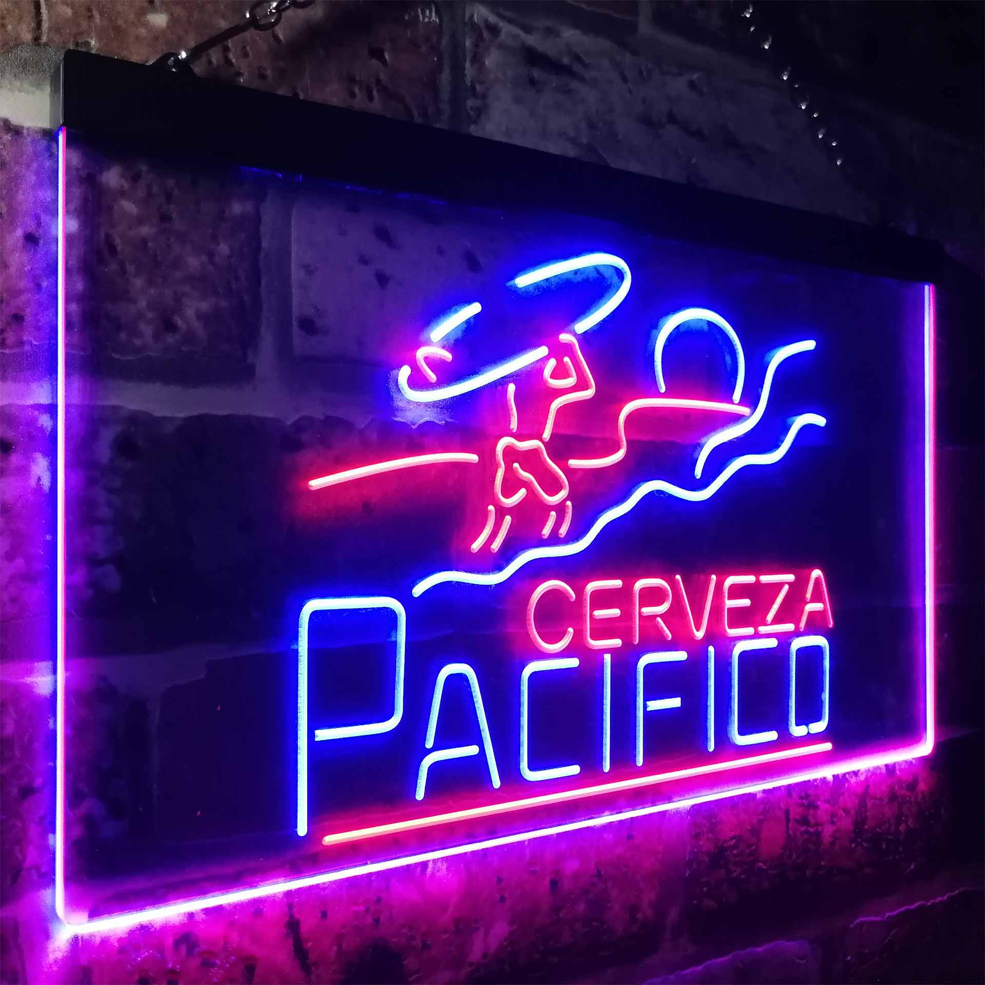 Pacifico Clara Mexican Cerveza Neon LED Sign