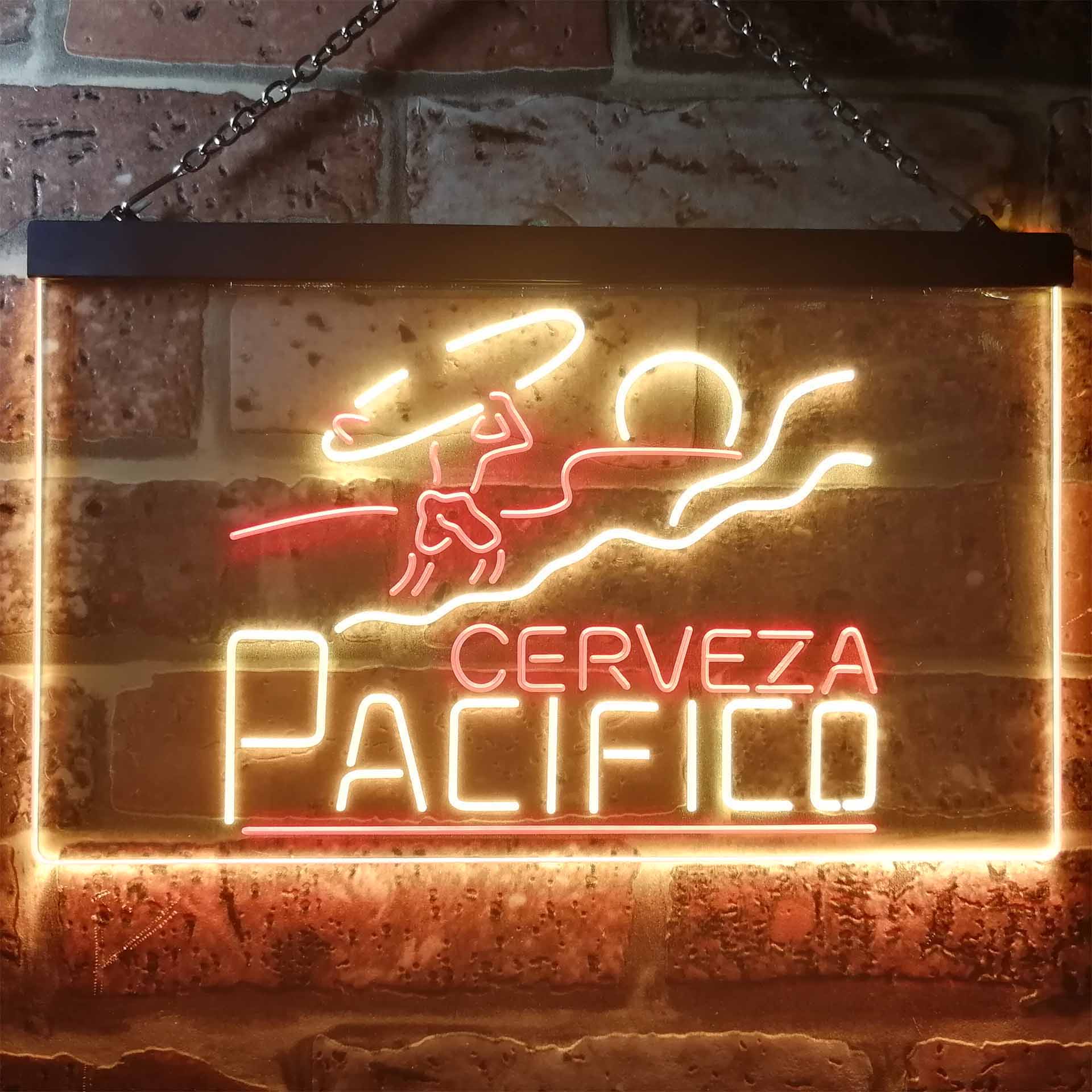 Pacifico Clara Mexican Cerveza Neon LED Sign