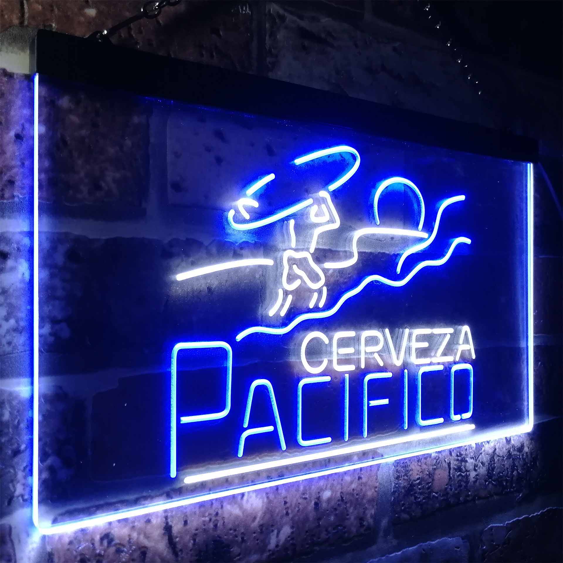 Pacifico Clara Mexican Cerveza Neon LED Sign