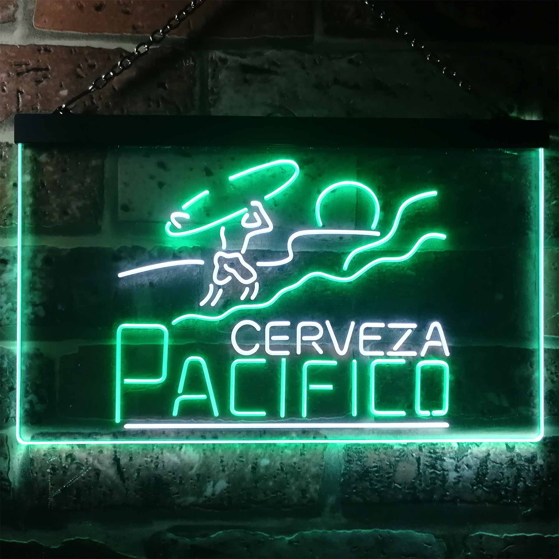 Pacifico Clara Mexican Cerveza Neon LED Sign