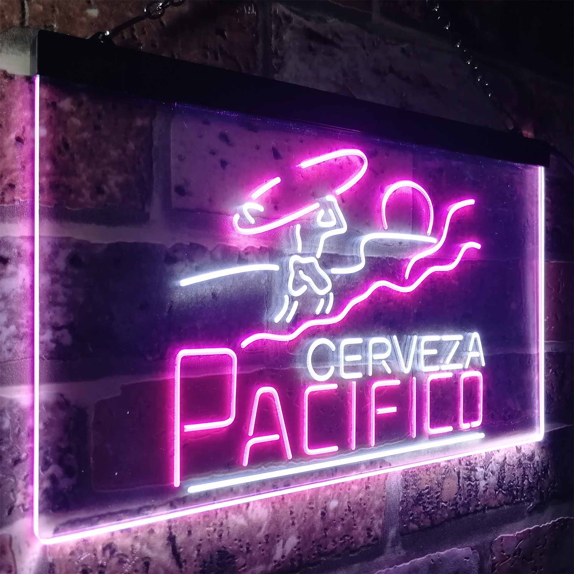 Pacifico Clara Mexican Cerveza Neon LED Sign