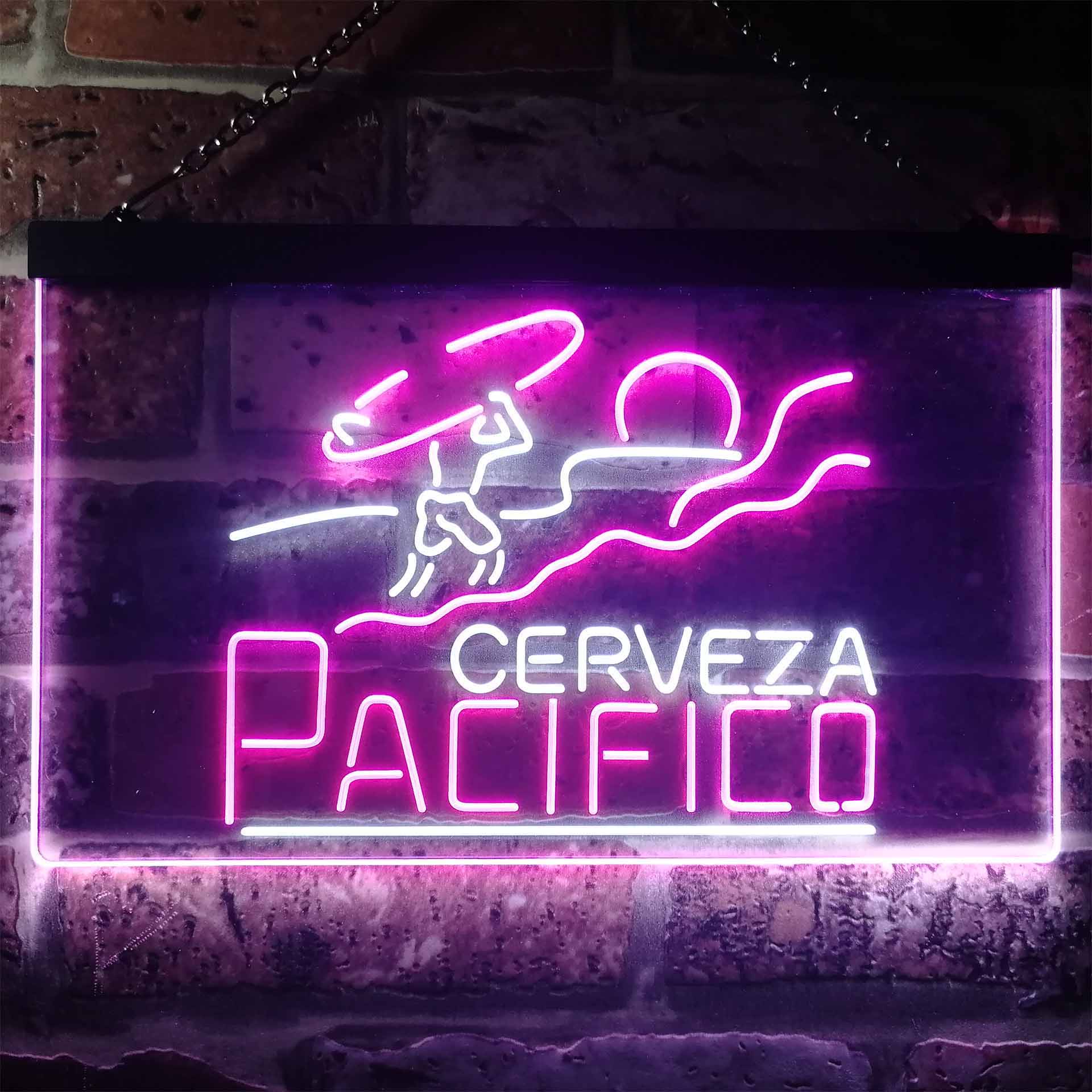 Pacifico Clara Mexican Cerveza Neon LED Sign