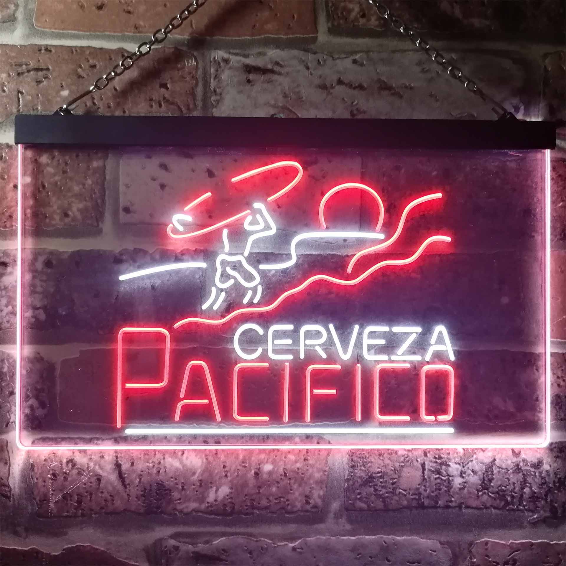 Pacifico Clara Mexican Cerveza Neon LED Sign