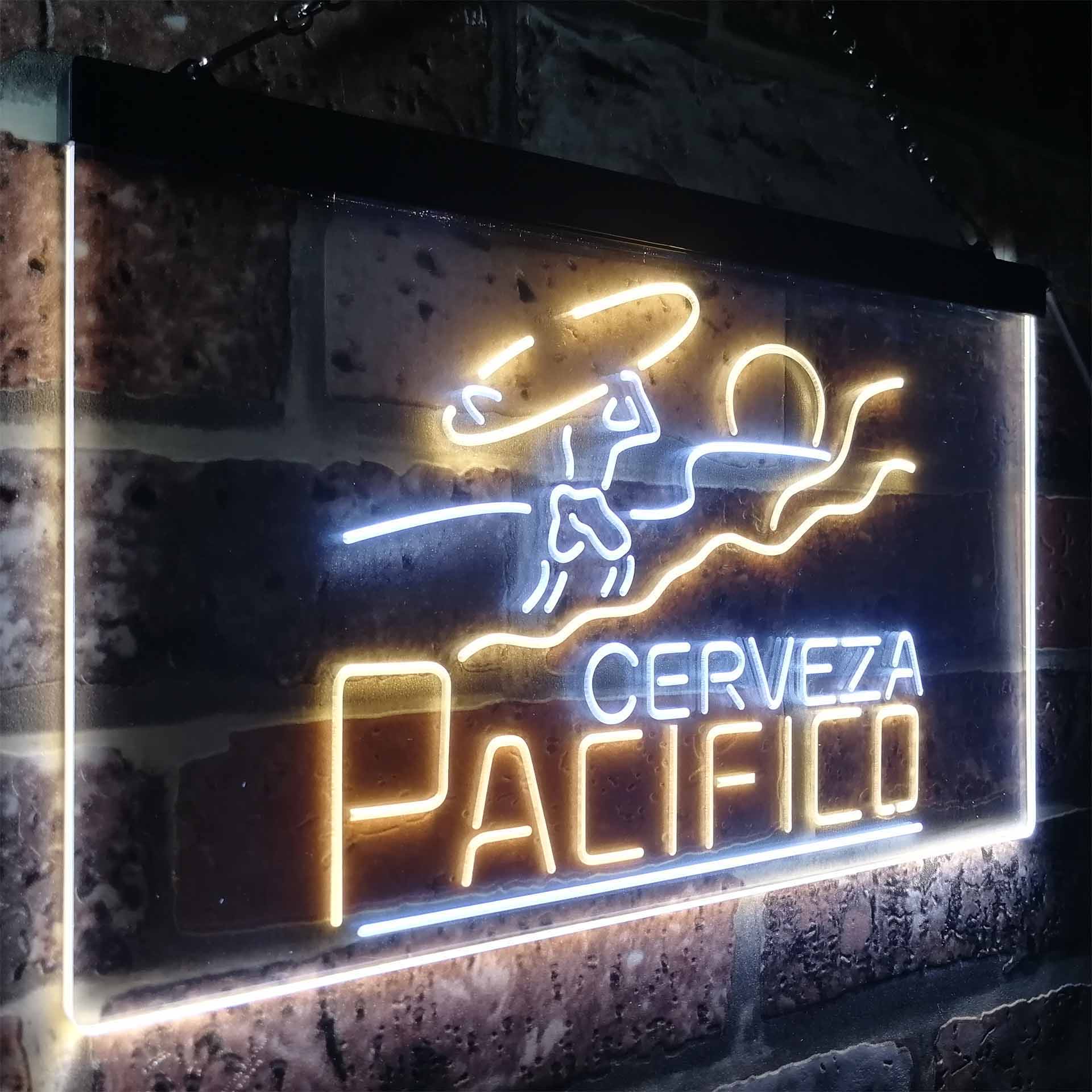 Pacifico Clara Mexican Cerveza Neon LED Sign