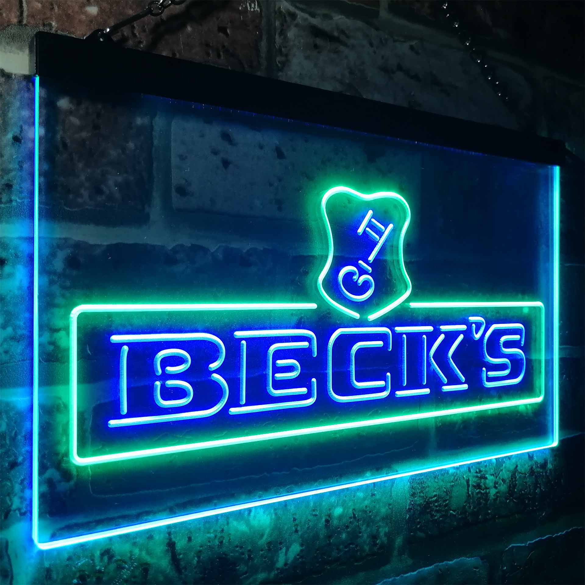 Beck's Beer Neon LED Sign