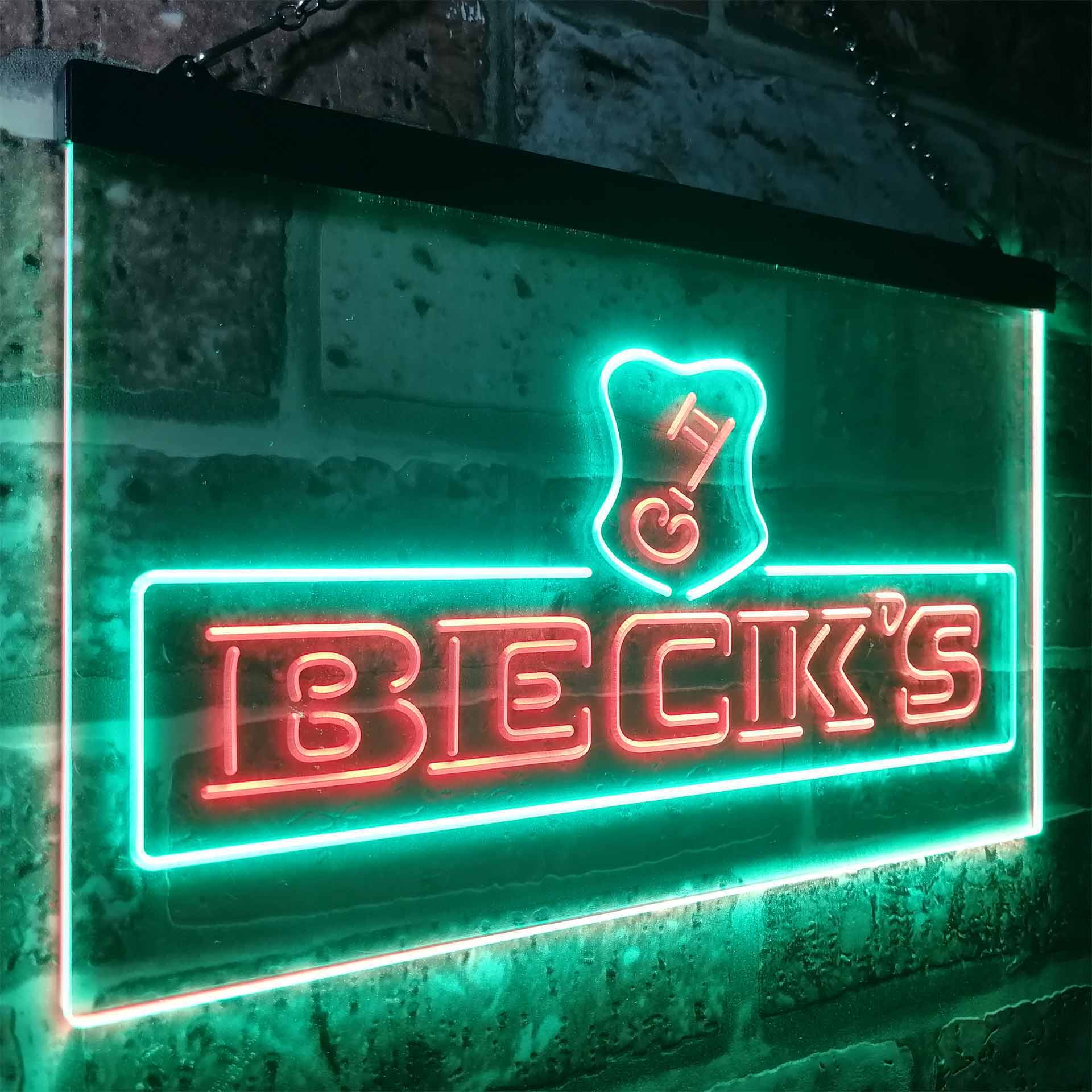 Beck's Beer Neon LED Sign