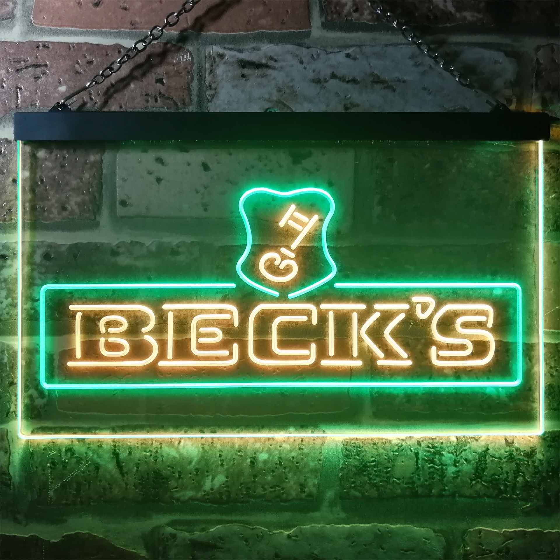 Beck's Beer Neon LED Sign