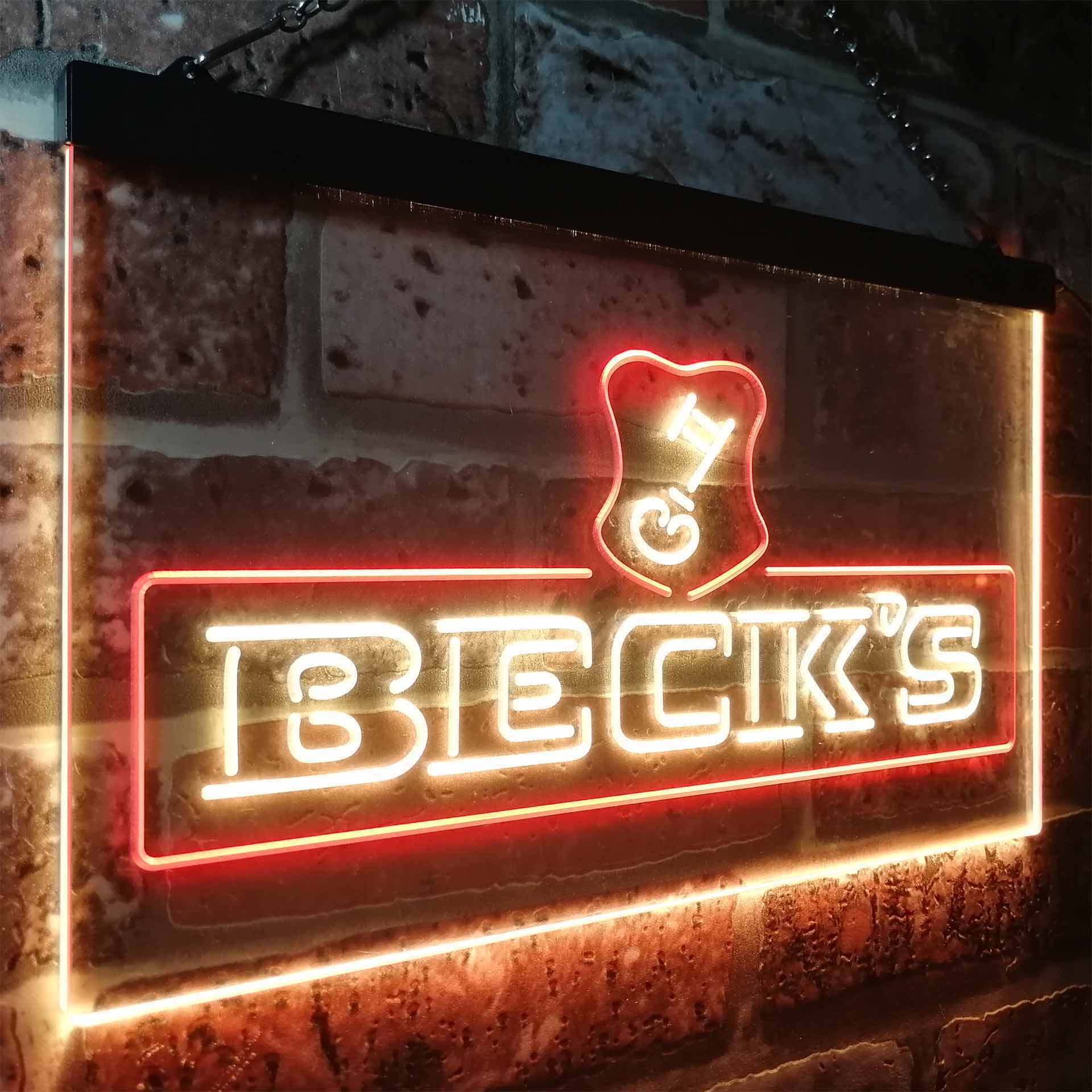 Beck's Beer Neon LED Sign