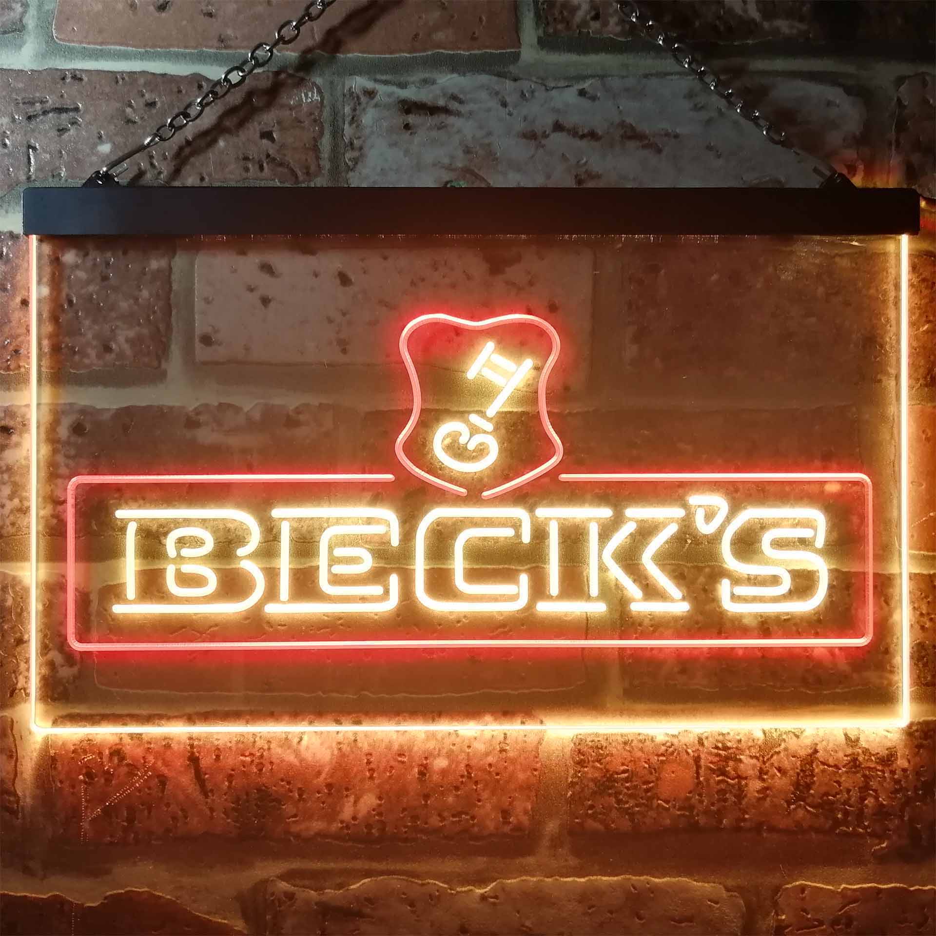 Beck's Beer Neon LED Sign