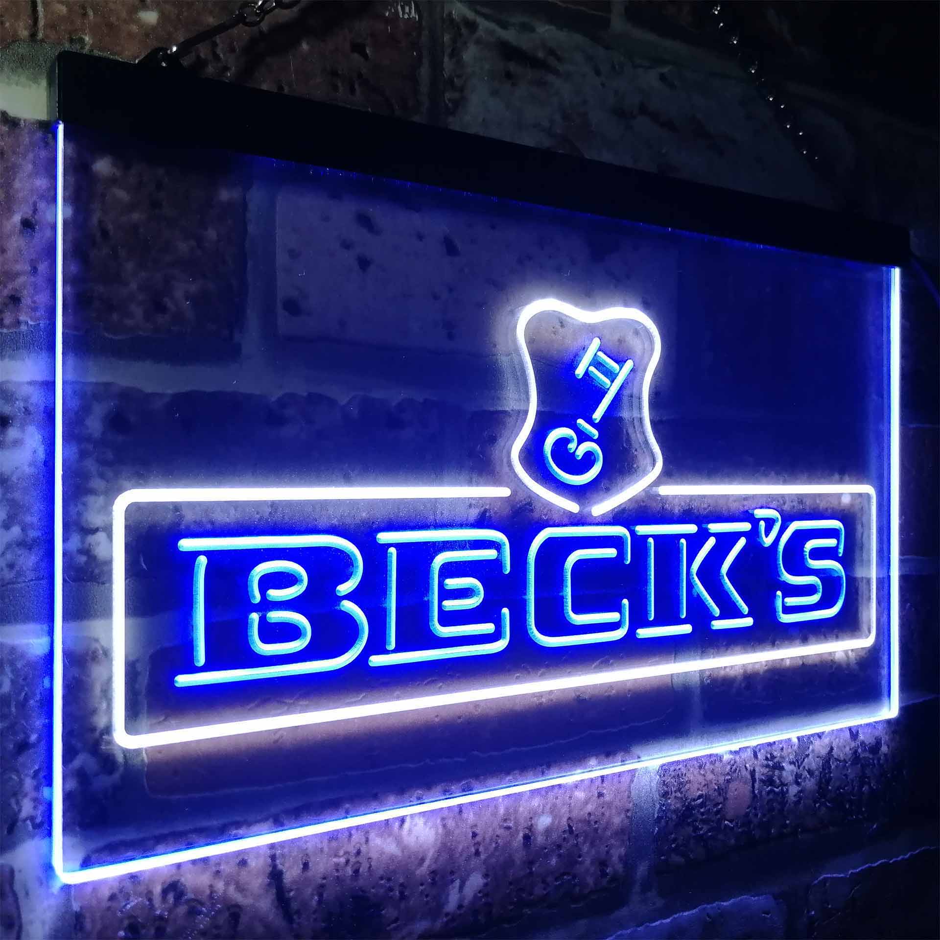 Beck's Beer Neon LED Sign