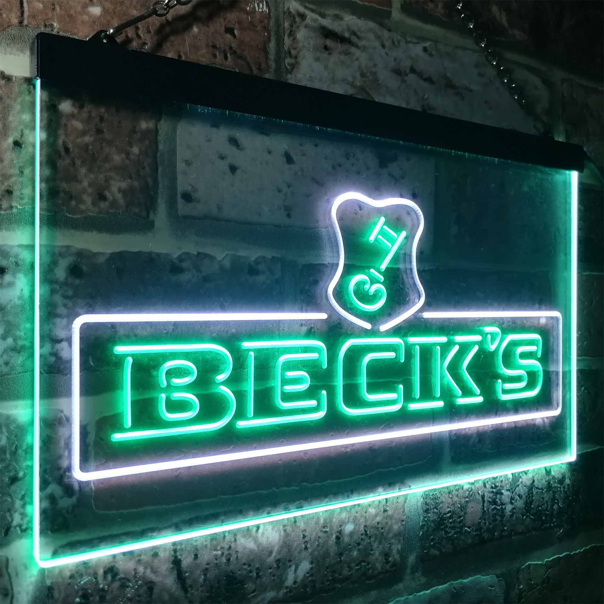 Beck's Beer Neon LED Sign