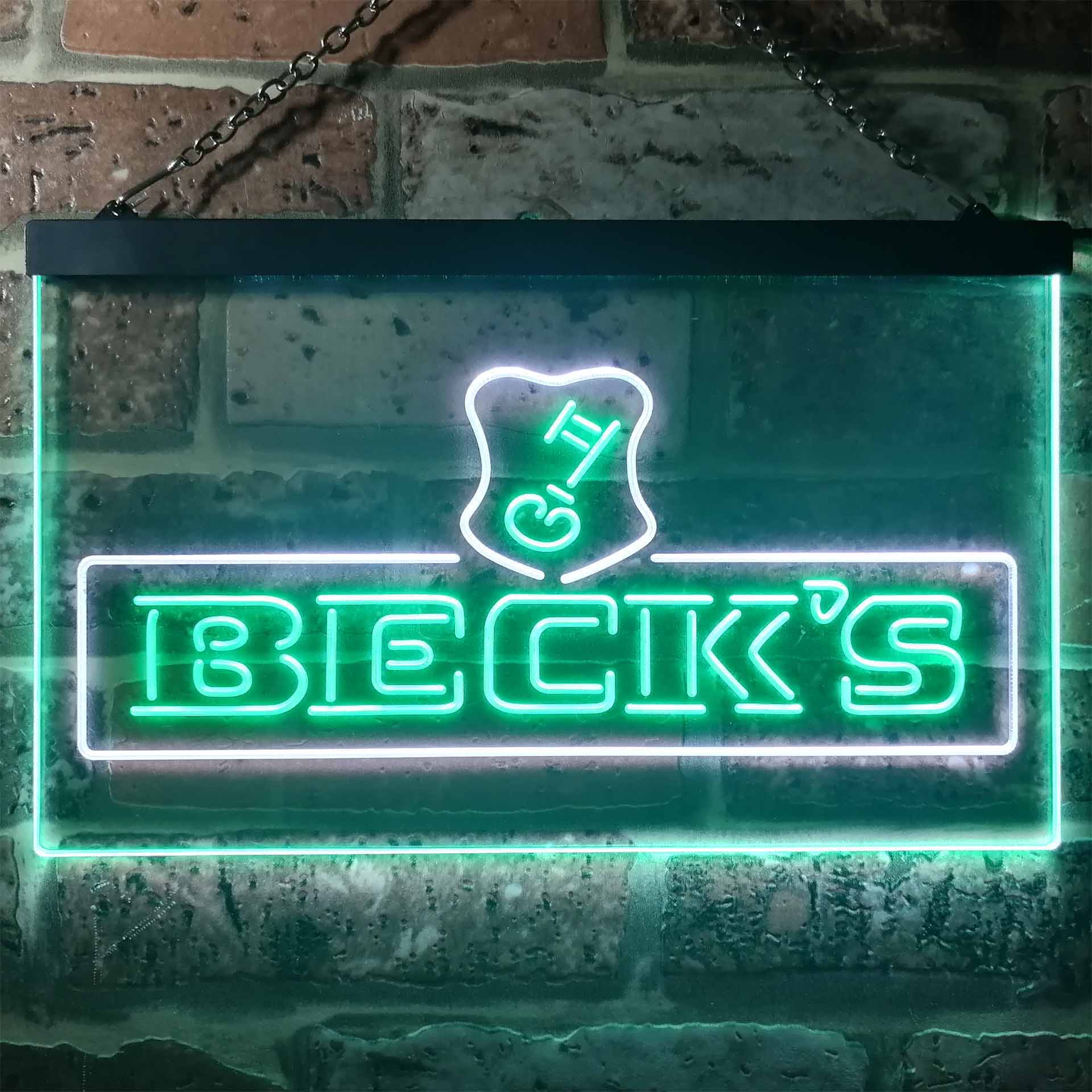 Beck's Beer Neon LED Sign