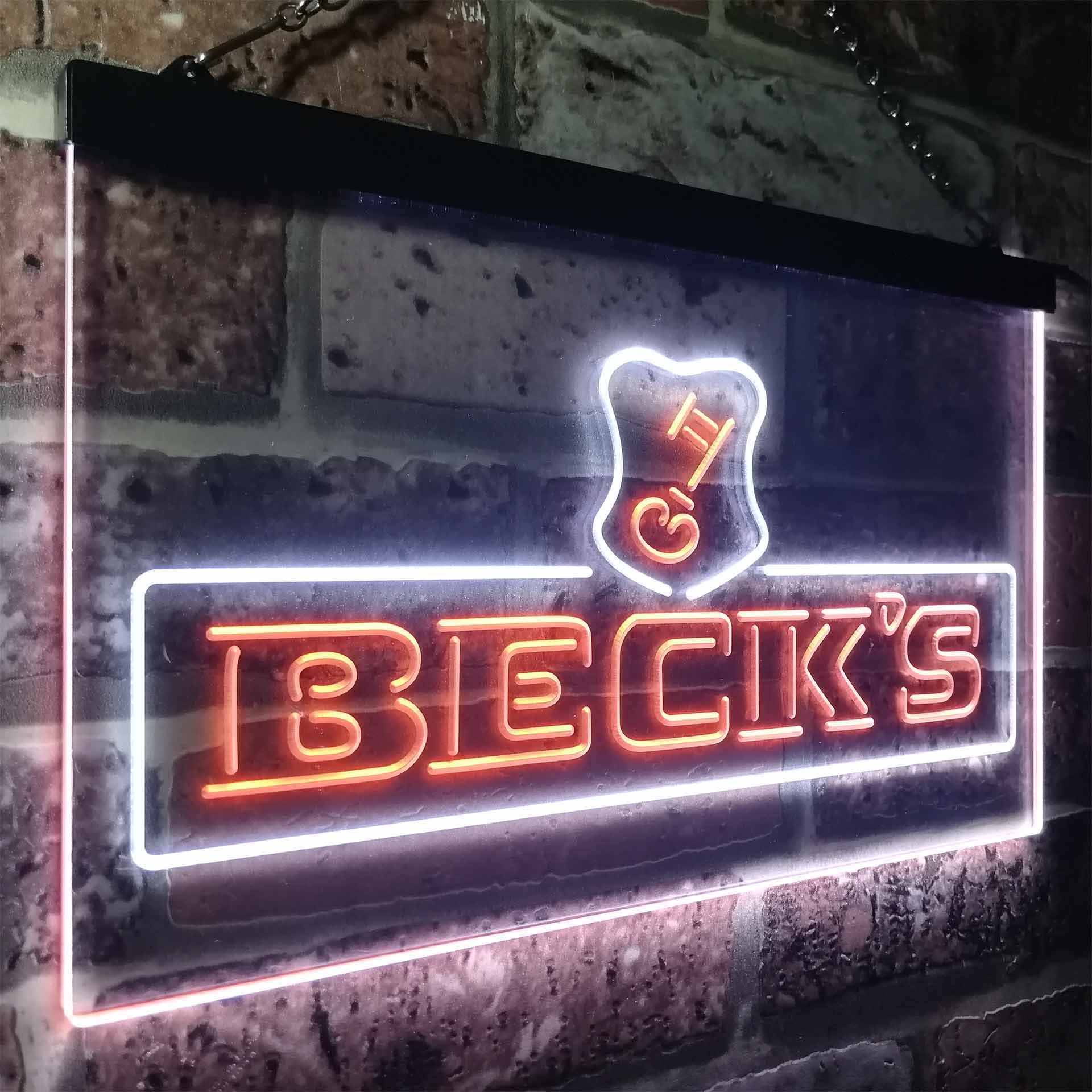 Beck's Beer Neon LED Sign