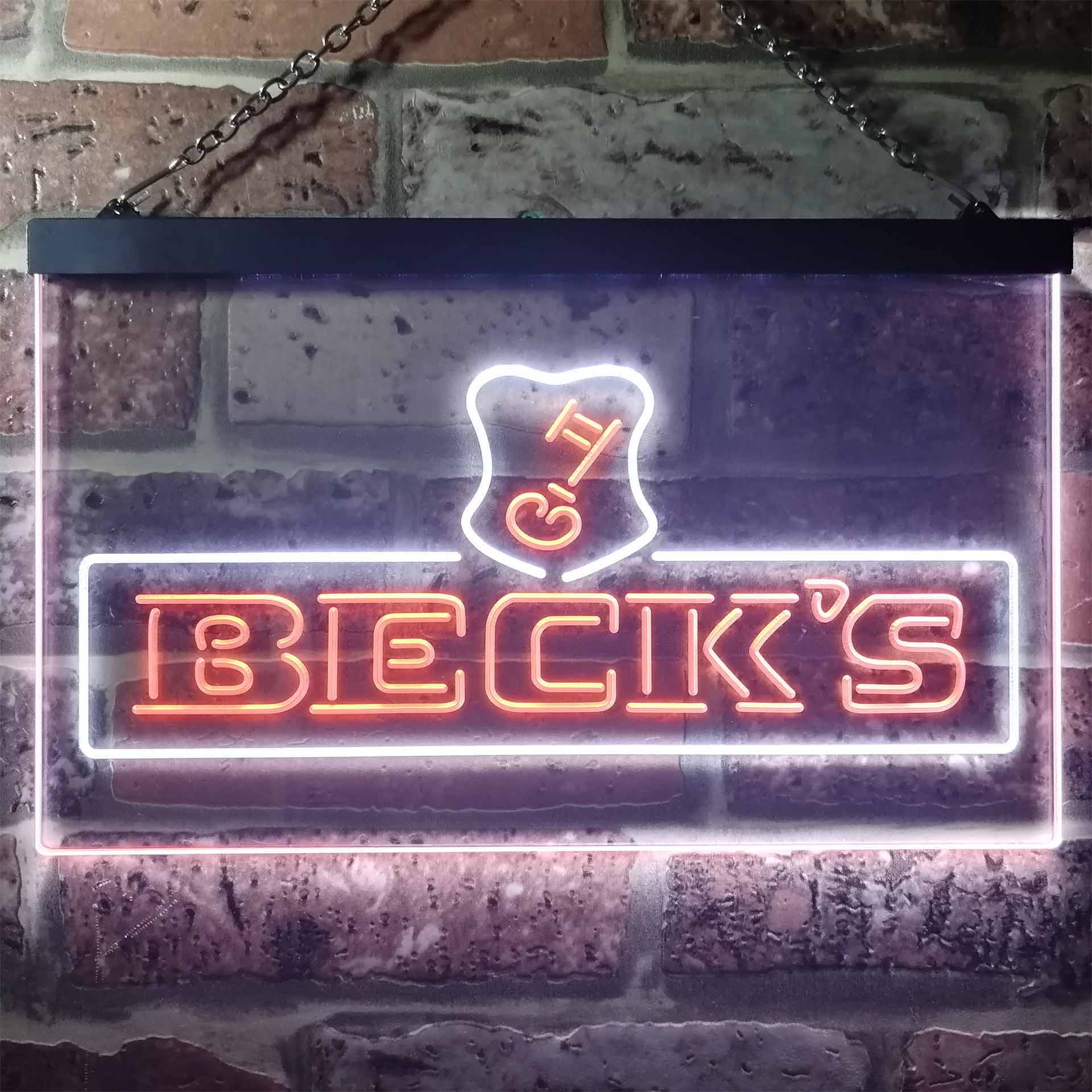 Beck's Beer Neon LED Sign