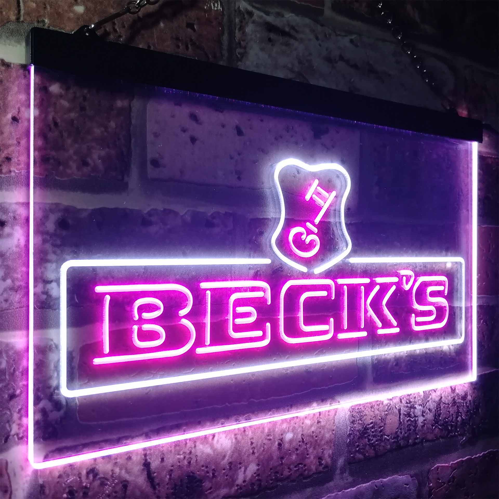 Beck's Beer Neon LED Sign