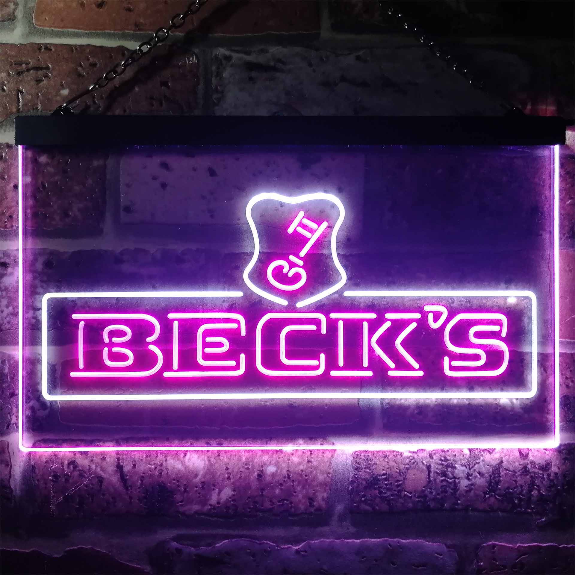 Beck's Beer Neon LED Sign