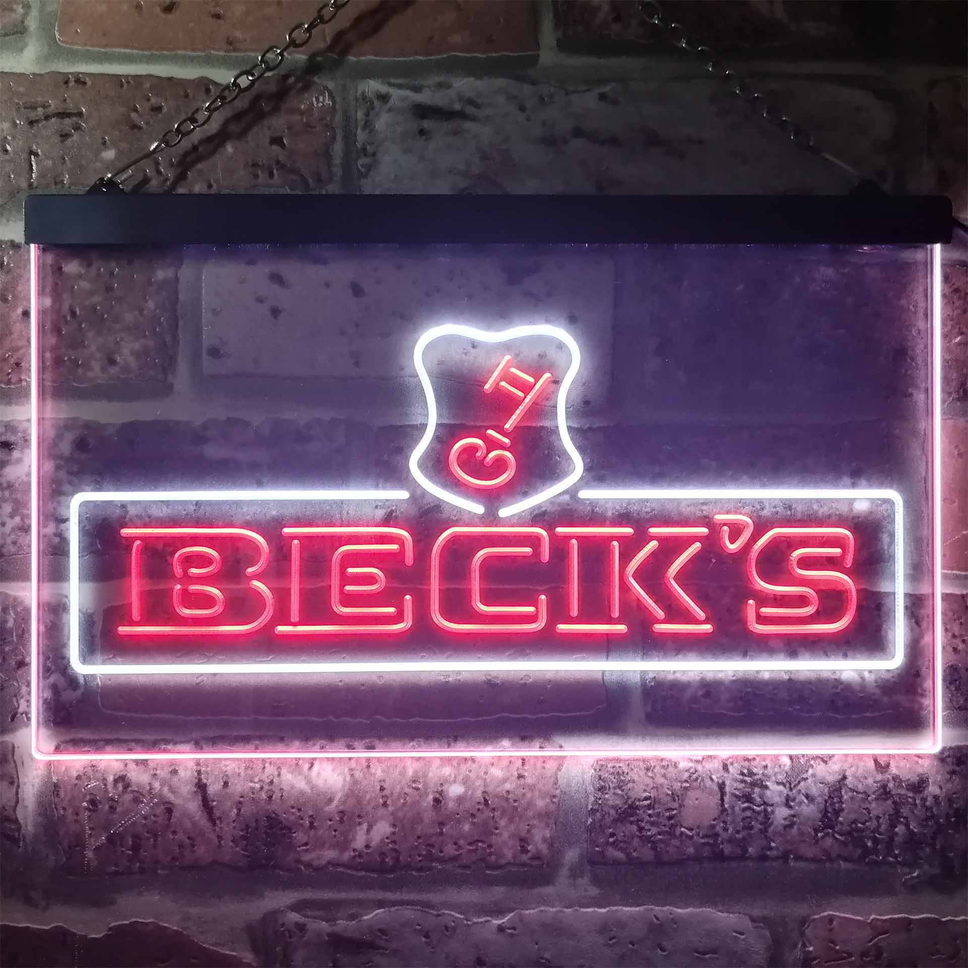 Beck's Beer Neon LED Sign