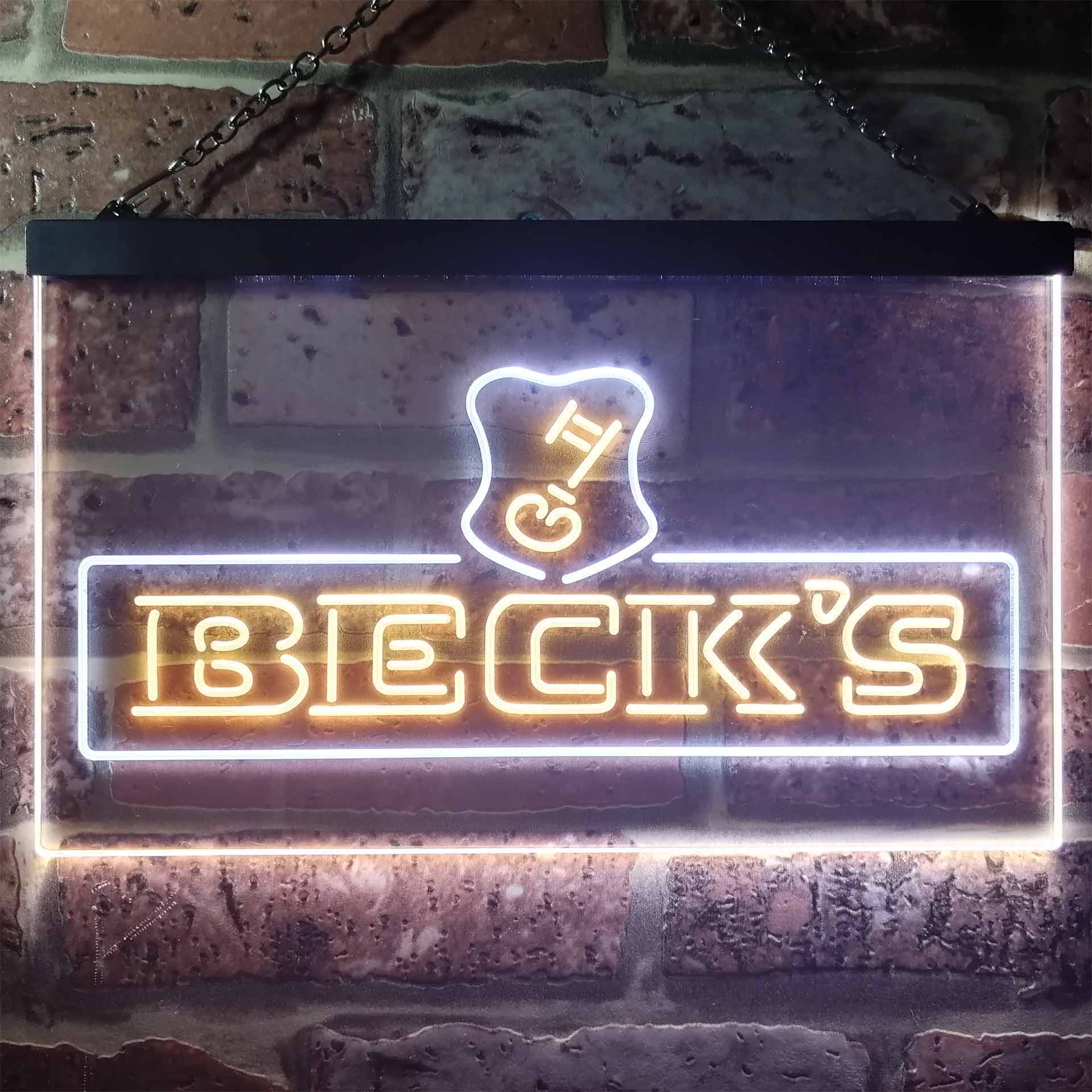 Beck's Beer Neon LED Sign