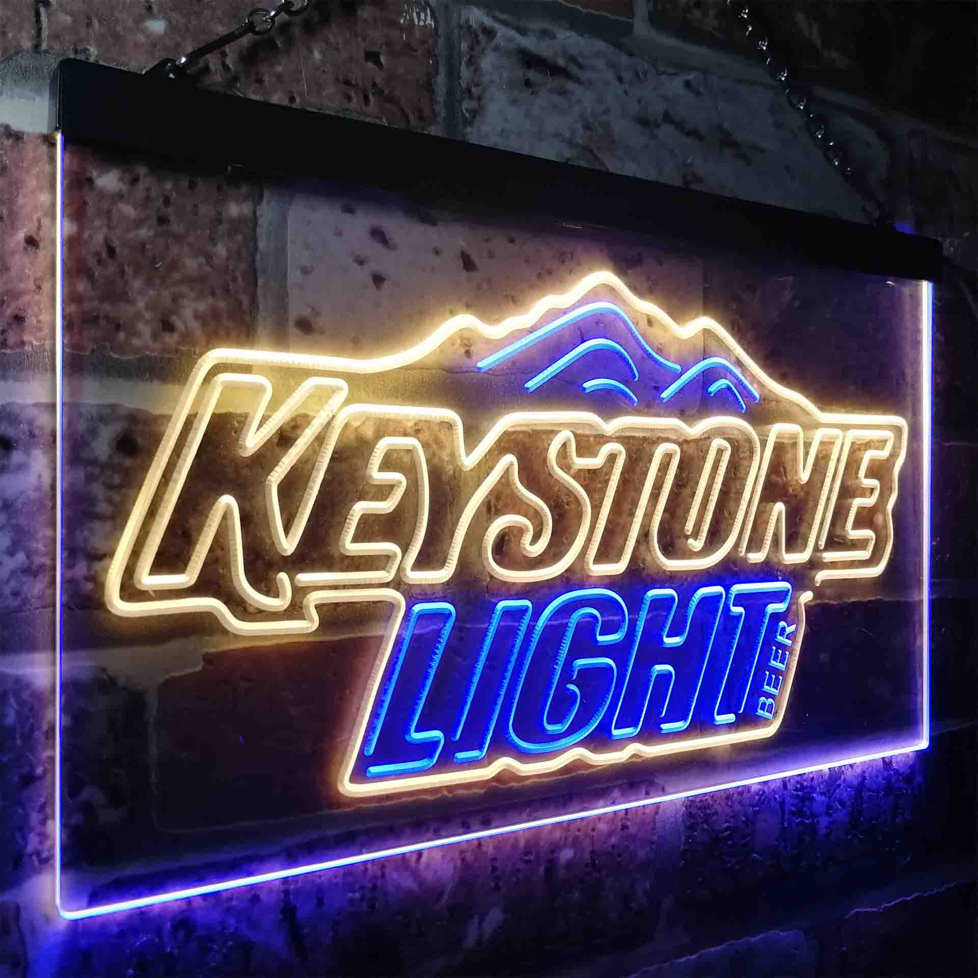 Keystone Light Led Sign Keystone Light Beer Neon Sign - LED LAB CAVE