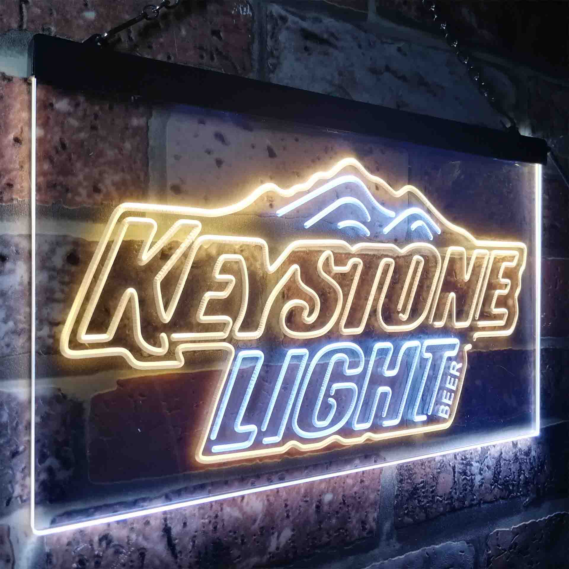 Keystone Light Led Sign Keystone Light Beer Neon Sign - LED LAB CAVE