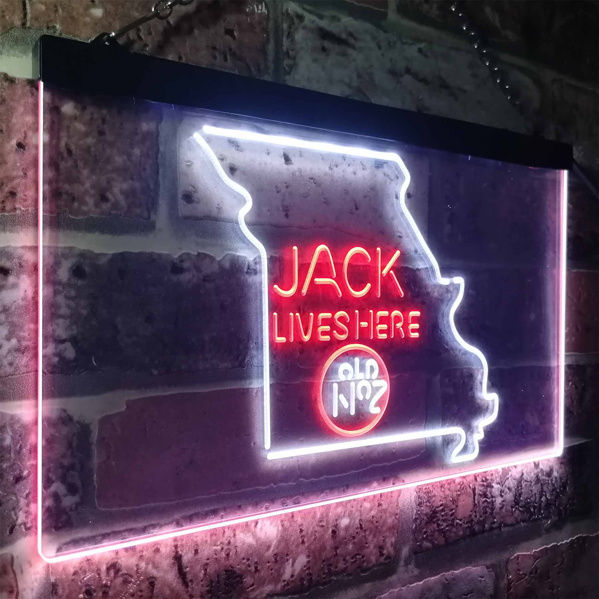 Missouri Jack Lives Here Neon LED Sign