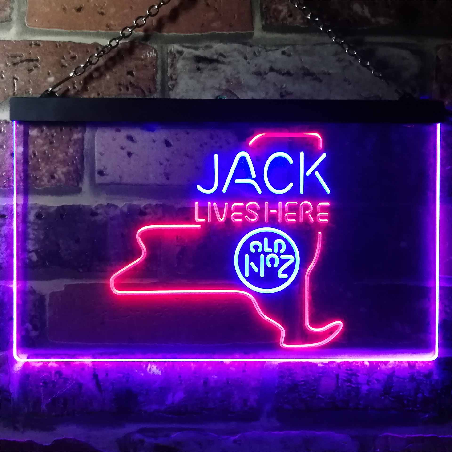 New York Jack Lives Here Neon LED Sign