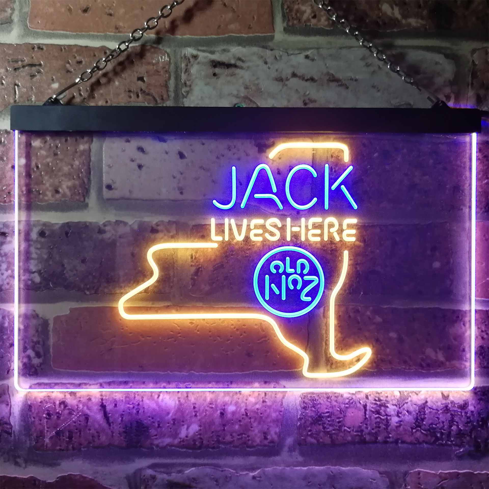 New York Jack Lives Here Neon LED Sign