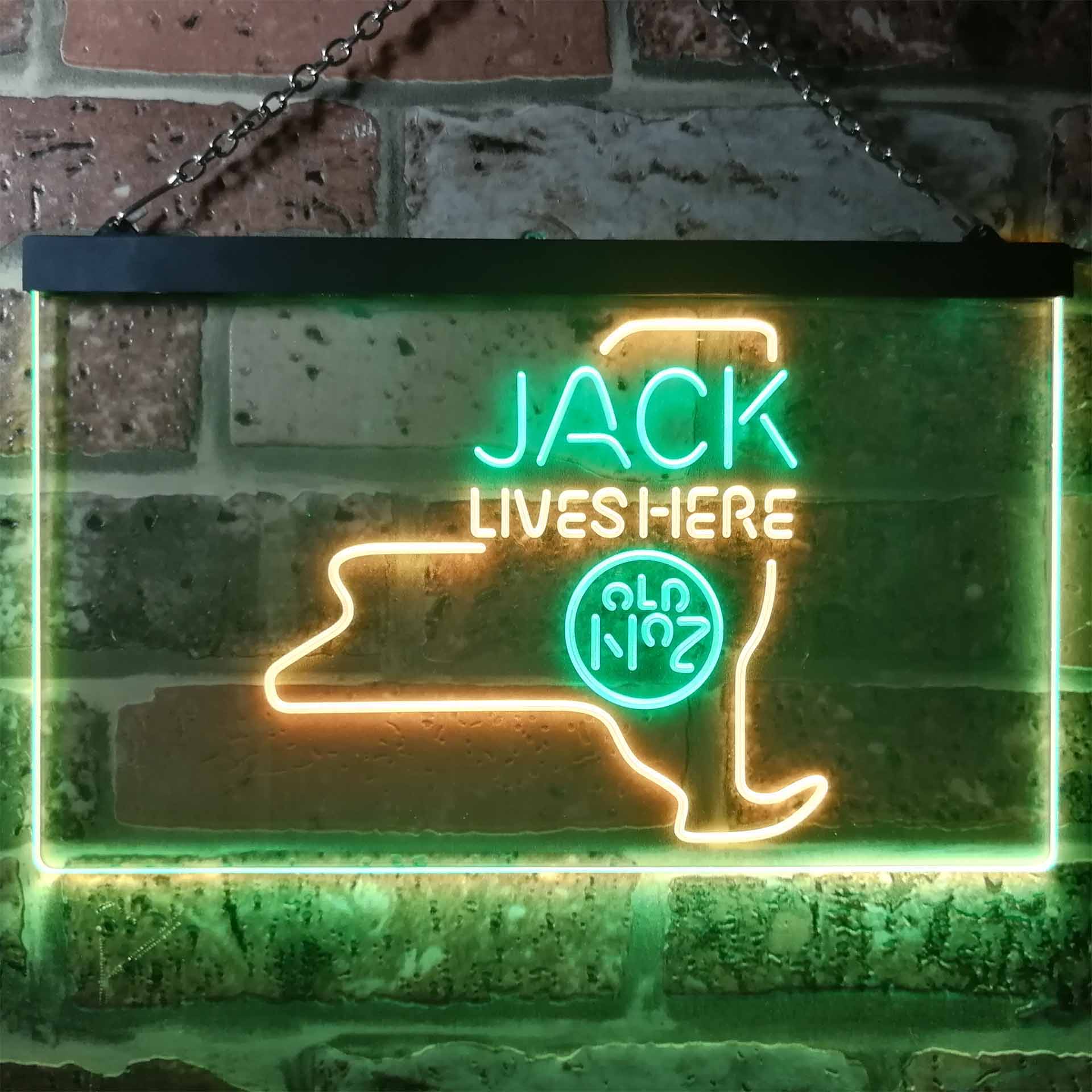 New York Jack Lives Here Neon LED Sign