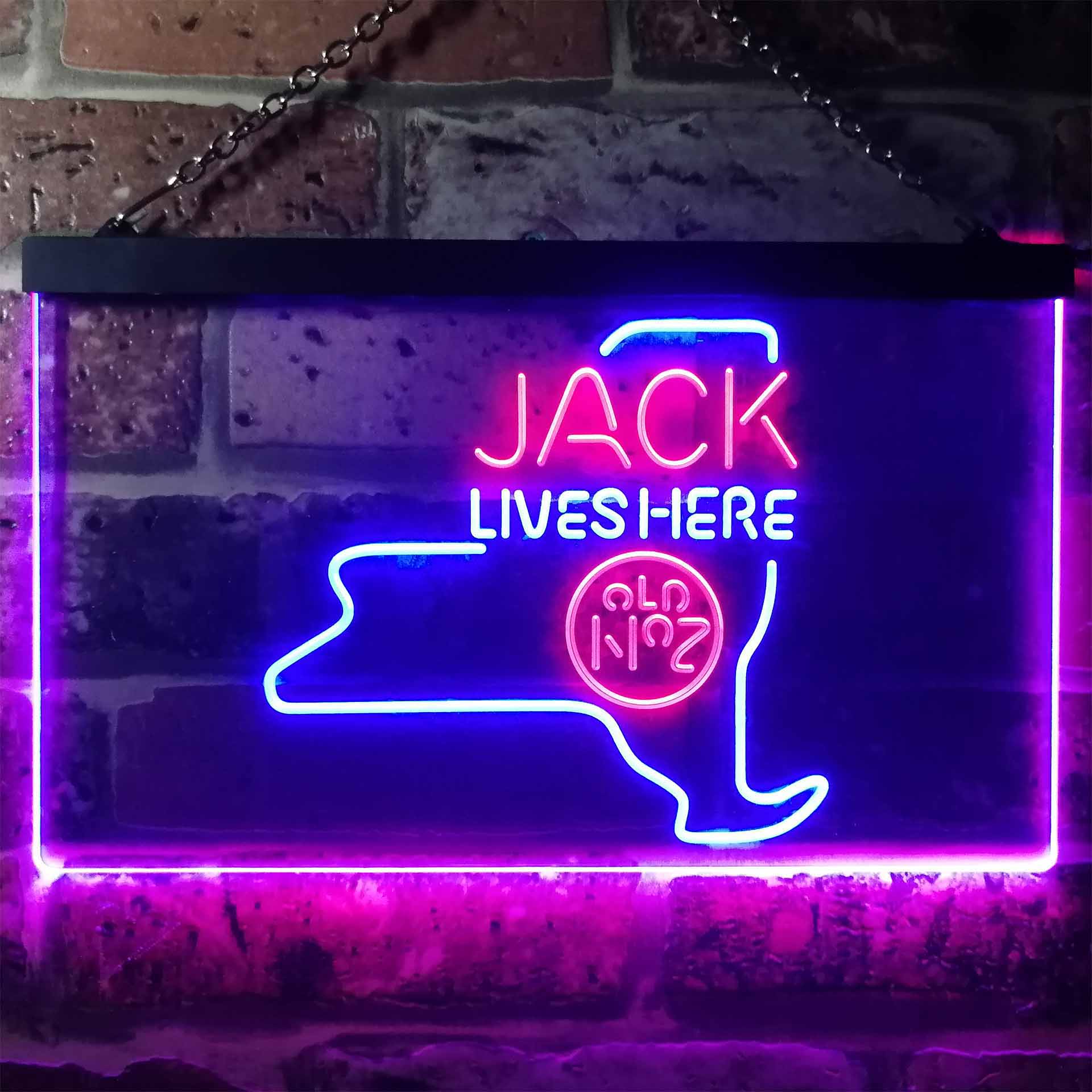 New York Jack Lives Here Neon LED Sign