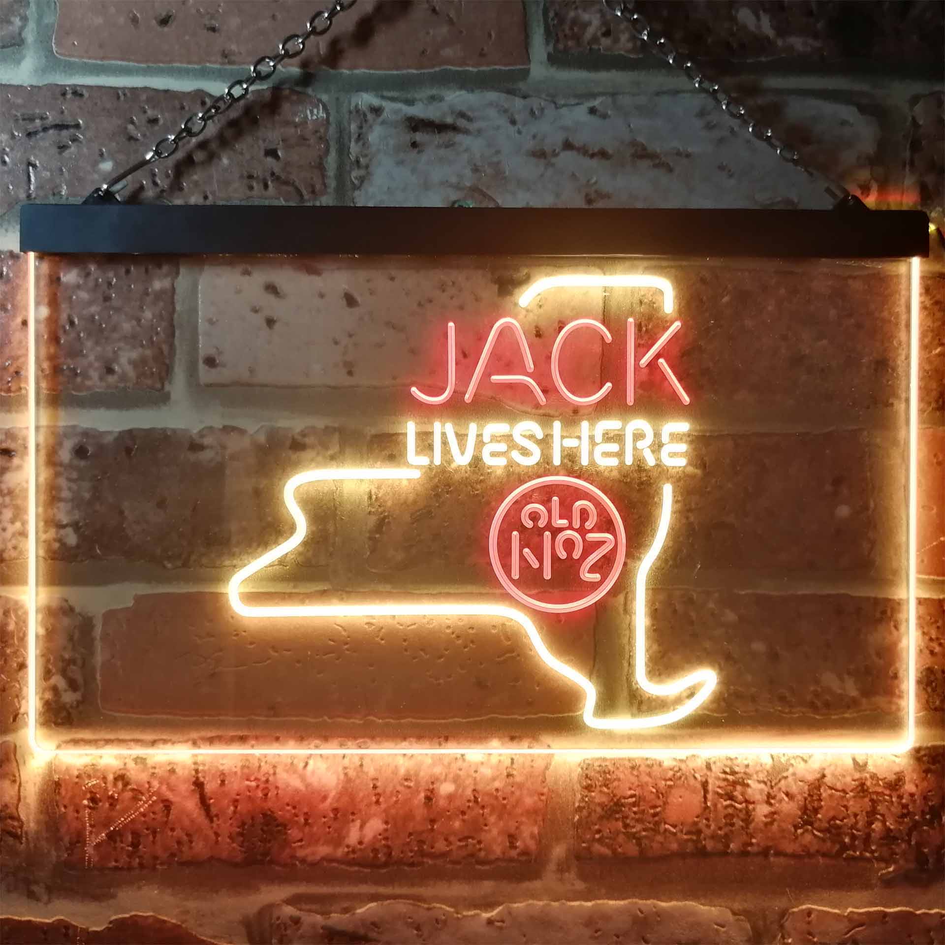 New York Jack Lives Here Neon LED Sign