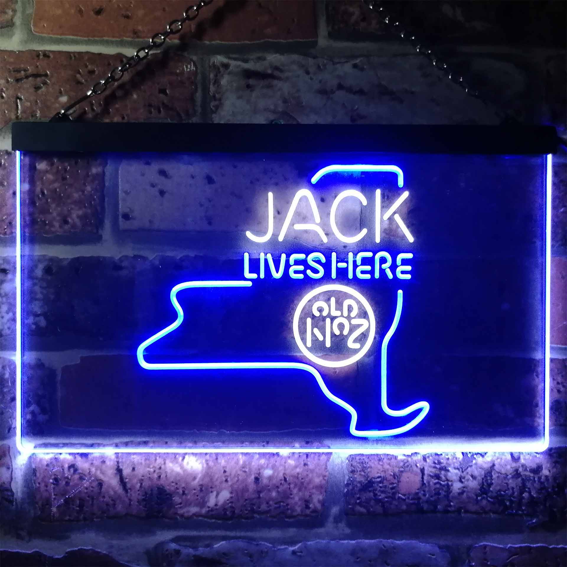 New York Jack Lives Here Neon LED Sign