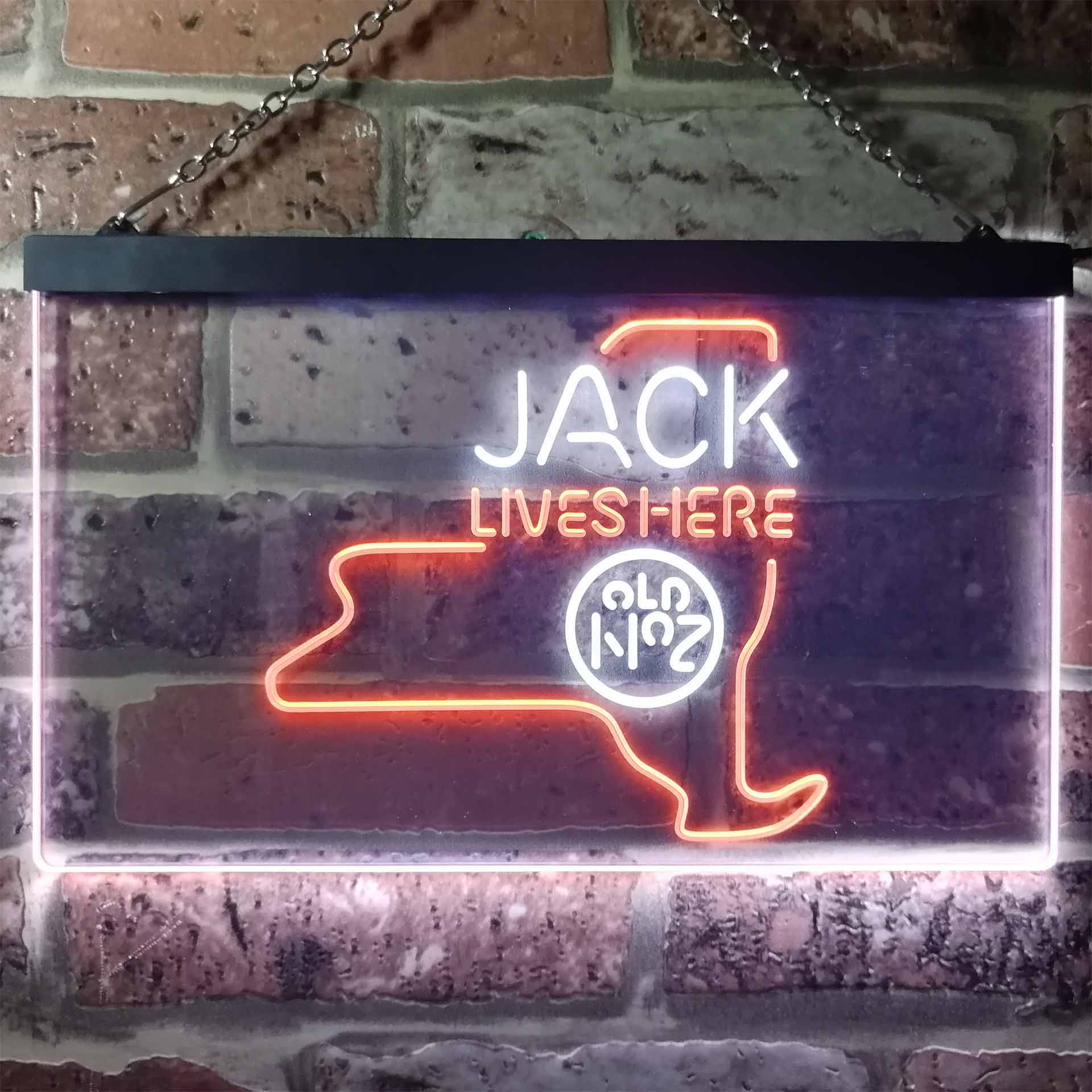 New York Jack Lives Here Neon LED Sign