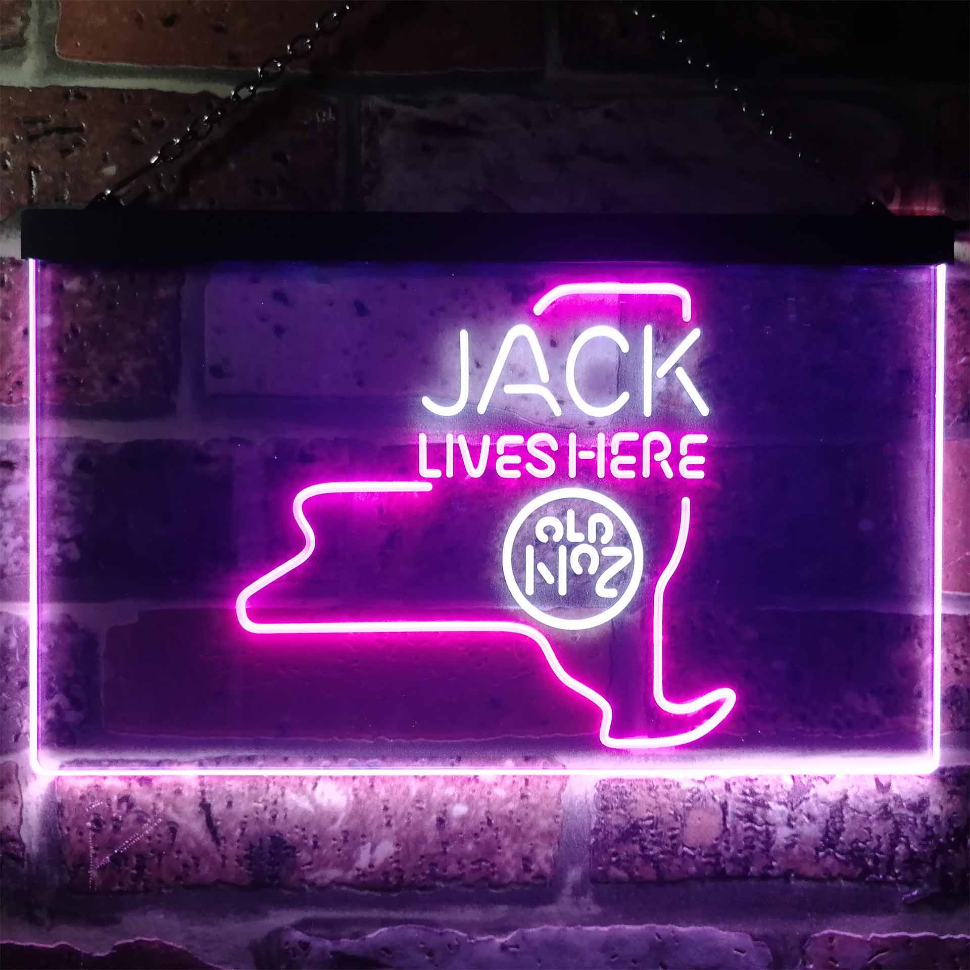 New York Jack Lives Here Neon LED Sign