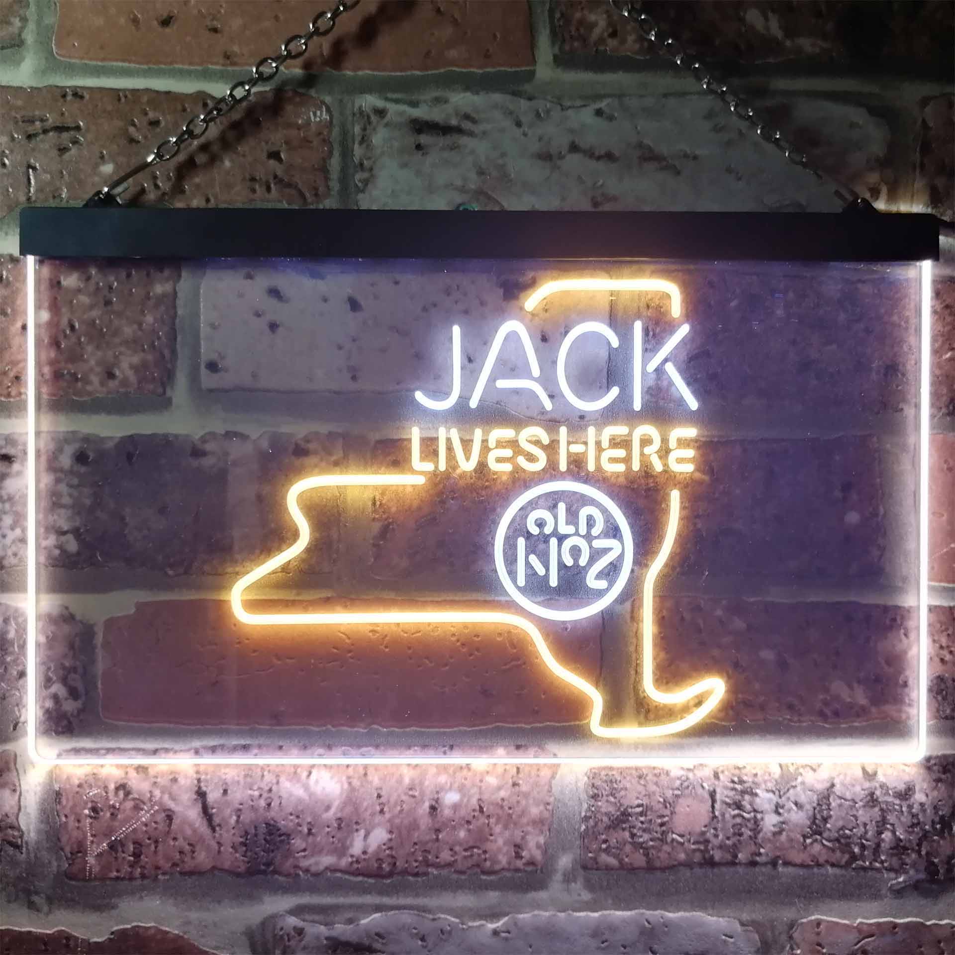 New York Jack Lives Here Neon LED Sign