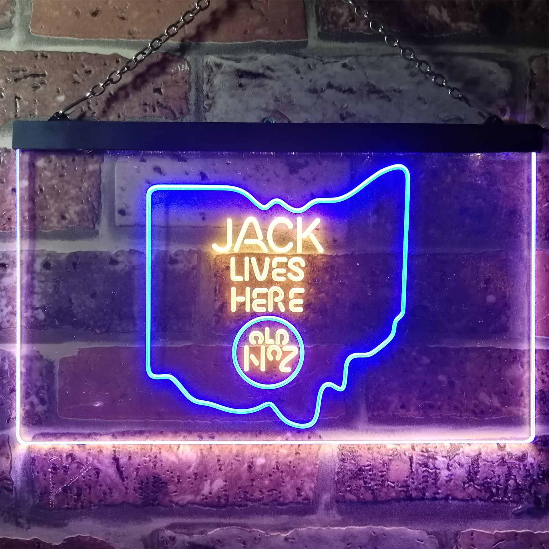 Ohio Jack Lives Here Neon LED Sign