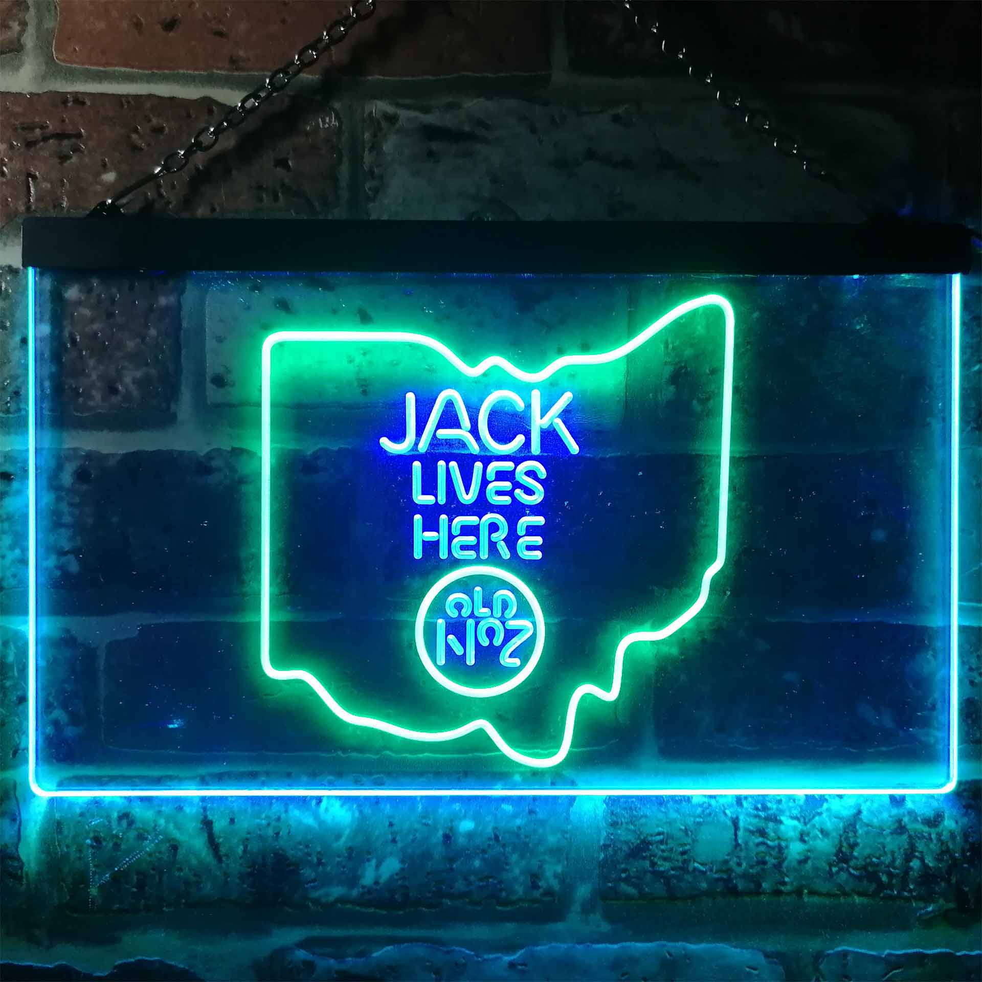 Ohio Jack Lives Here Neon LED Sign