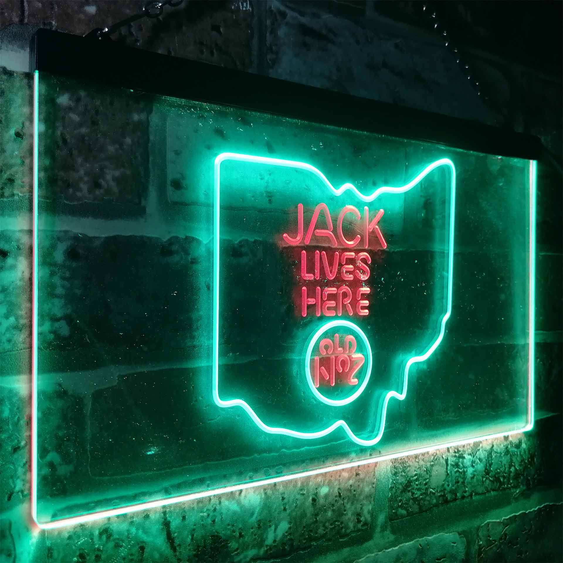 Ohio Jack Lives Here Neon LED Sign