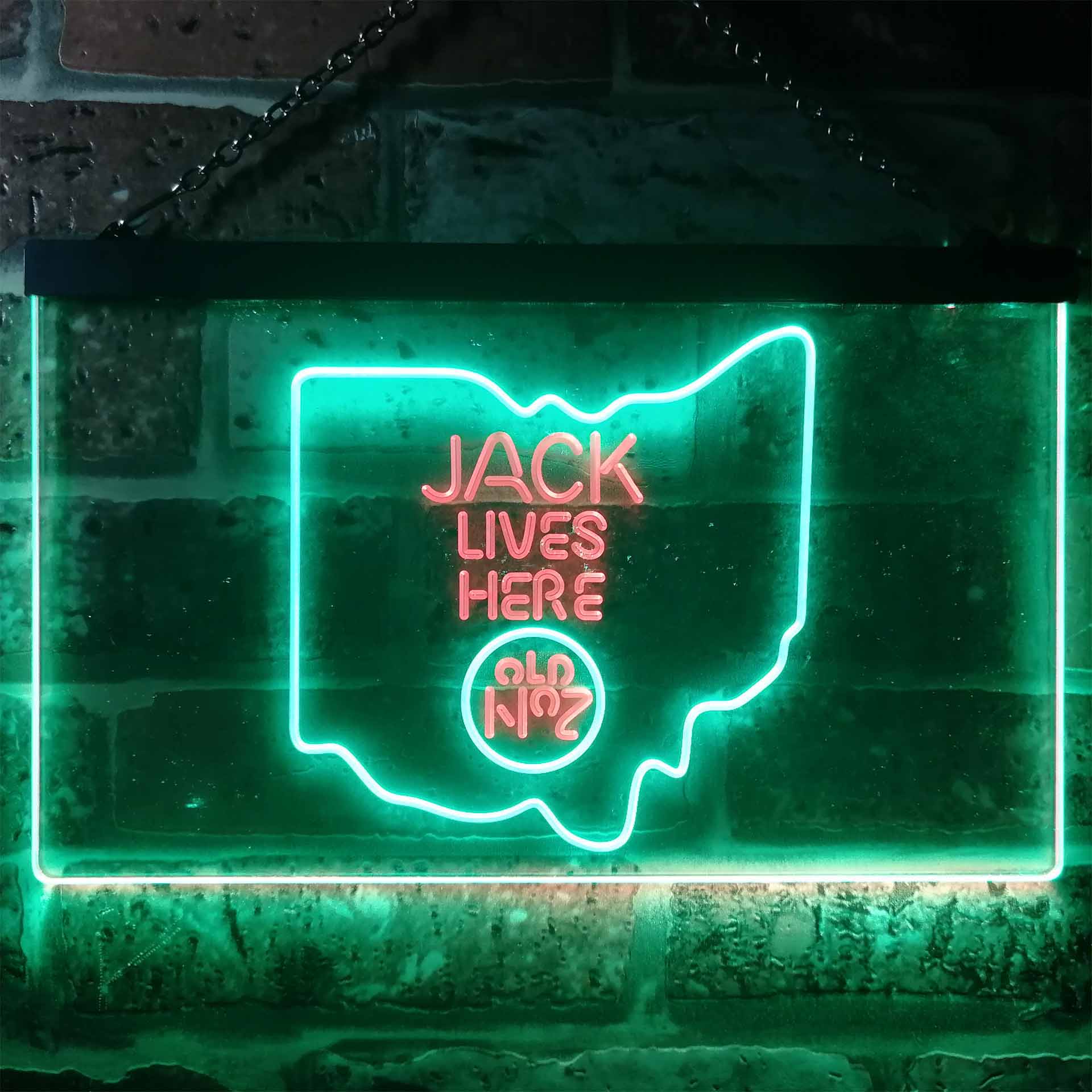 Ohio Jack Lives Here Neon LED Sign