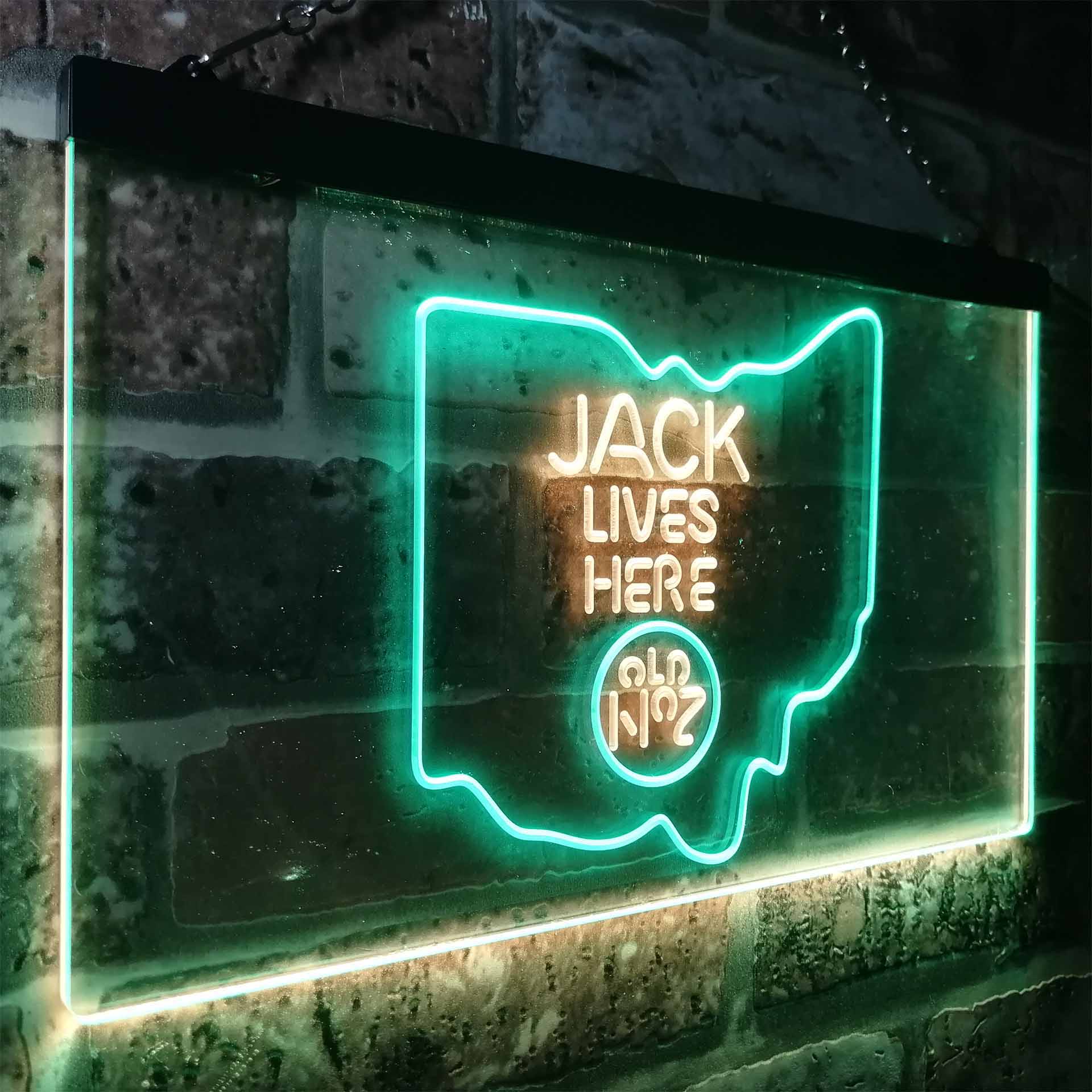 Ohio Jack Lives Here Neon LED Sign