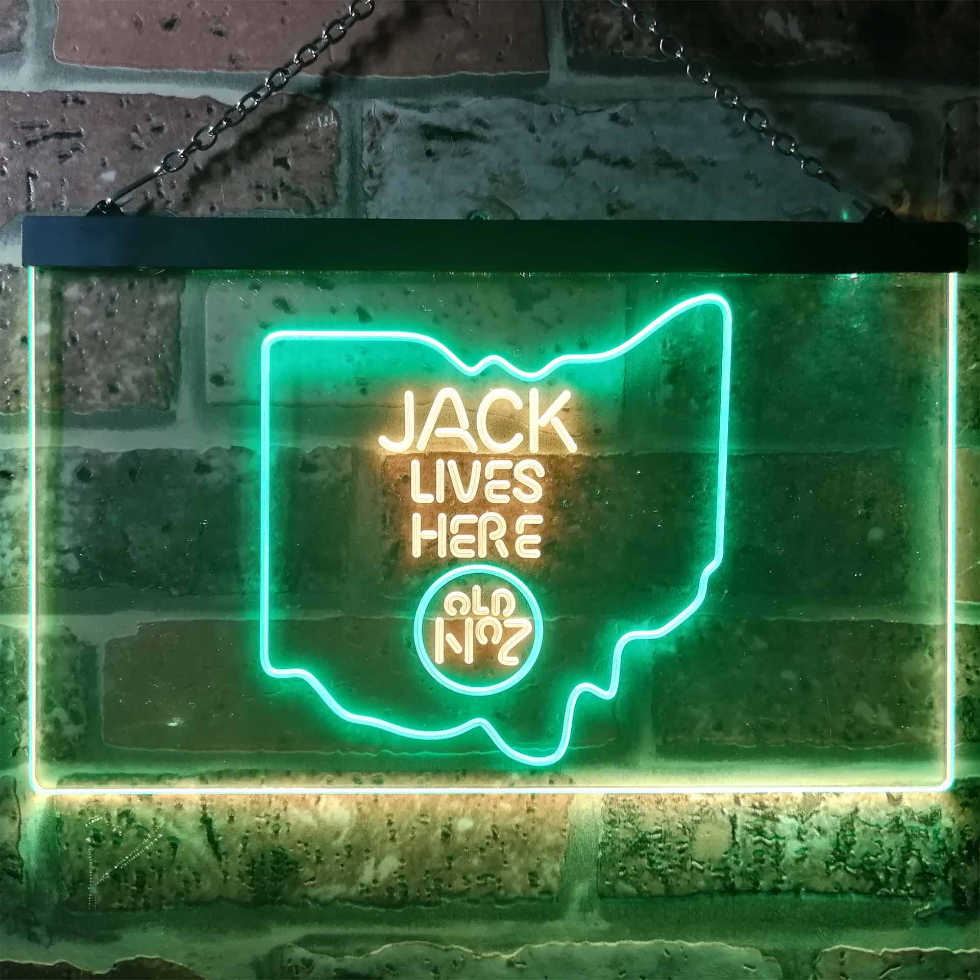 Ohio Jack Lives Here Neon LED Sign