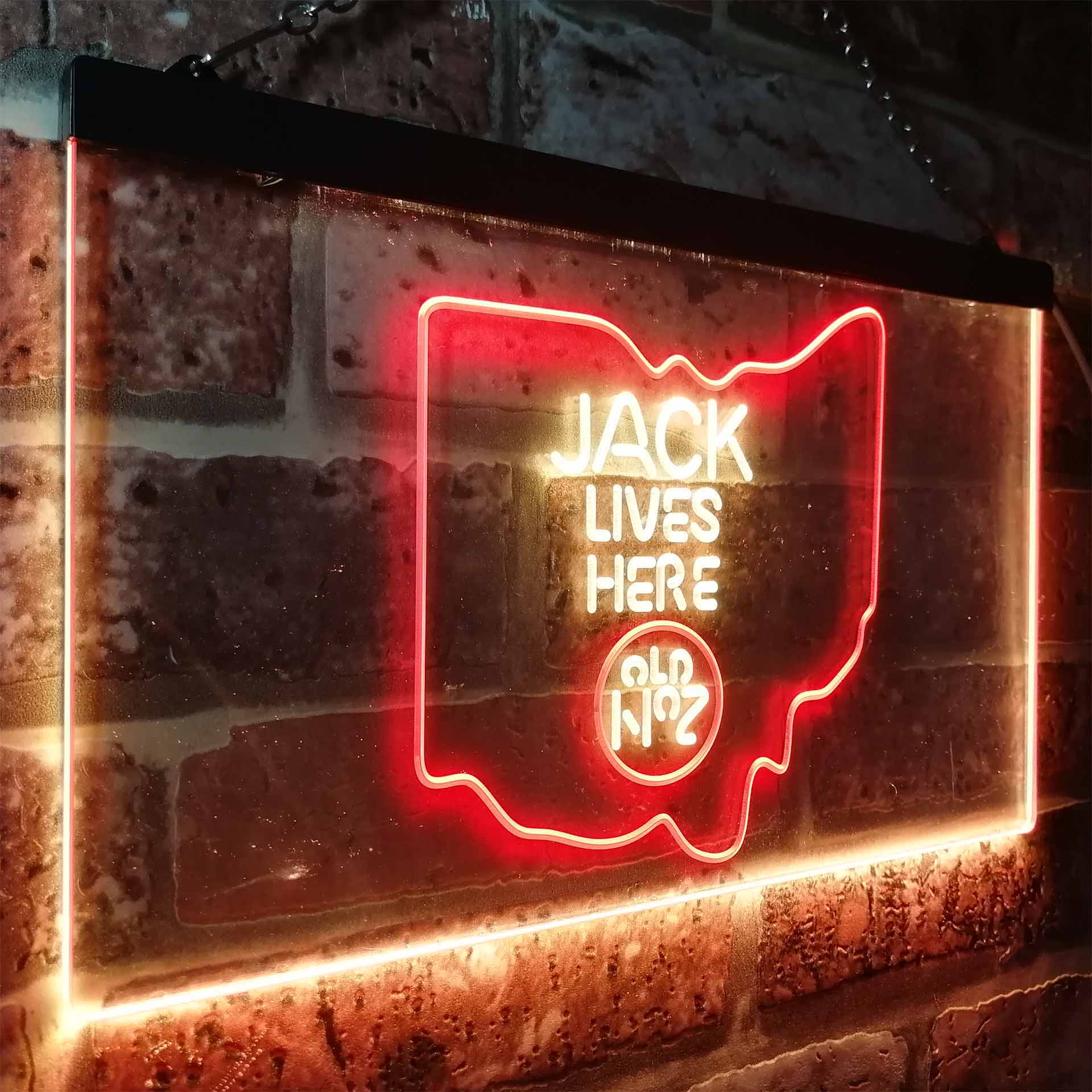 Ohio Jack Lives Here Neon LED Sign