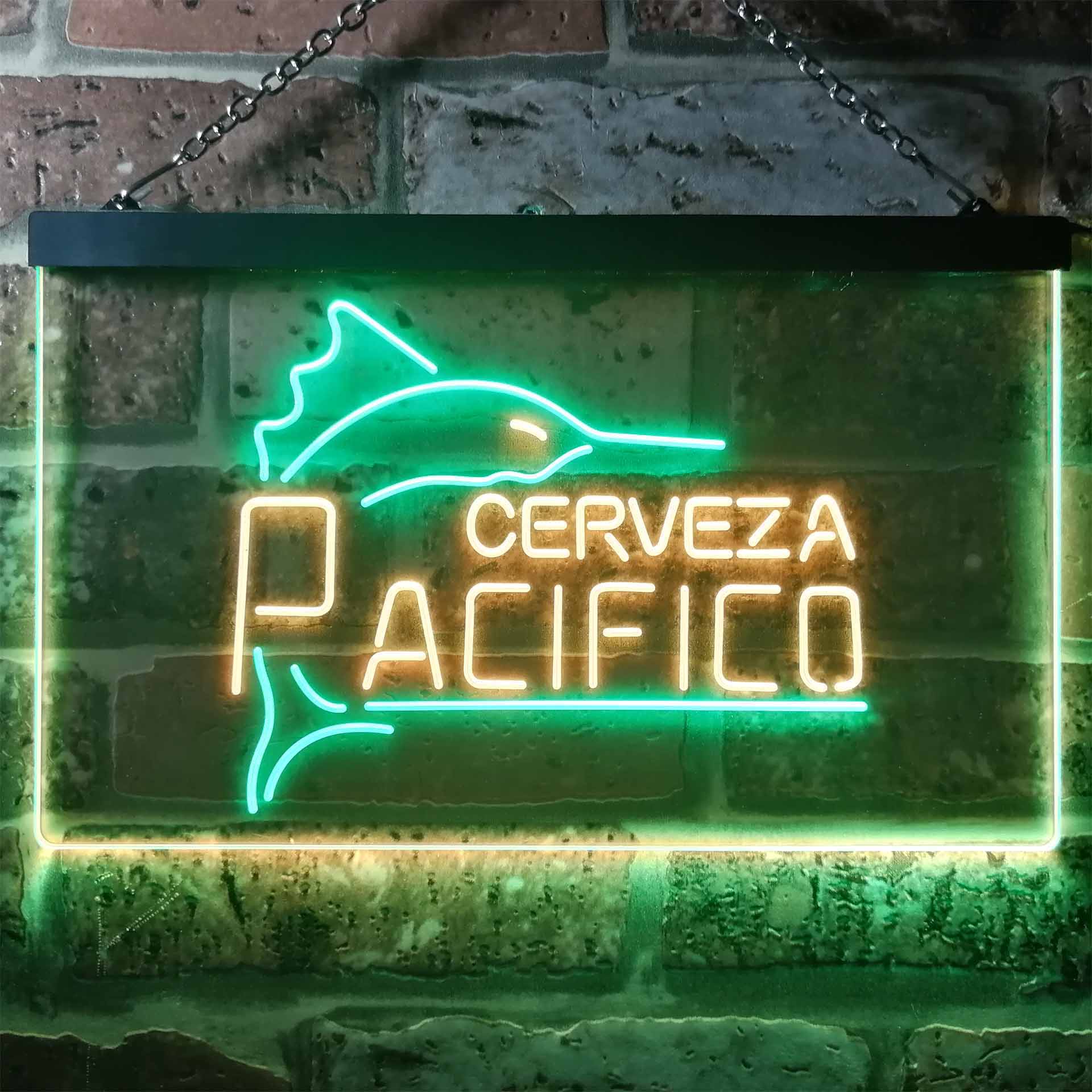 Cerveza Pacifico Large Marlin Neon Sign - LED LAB CAVE