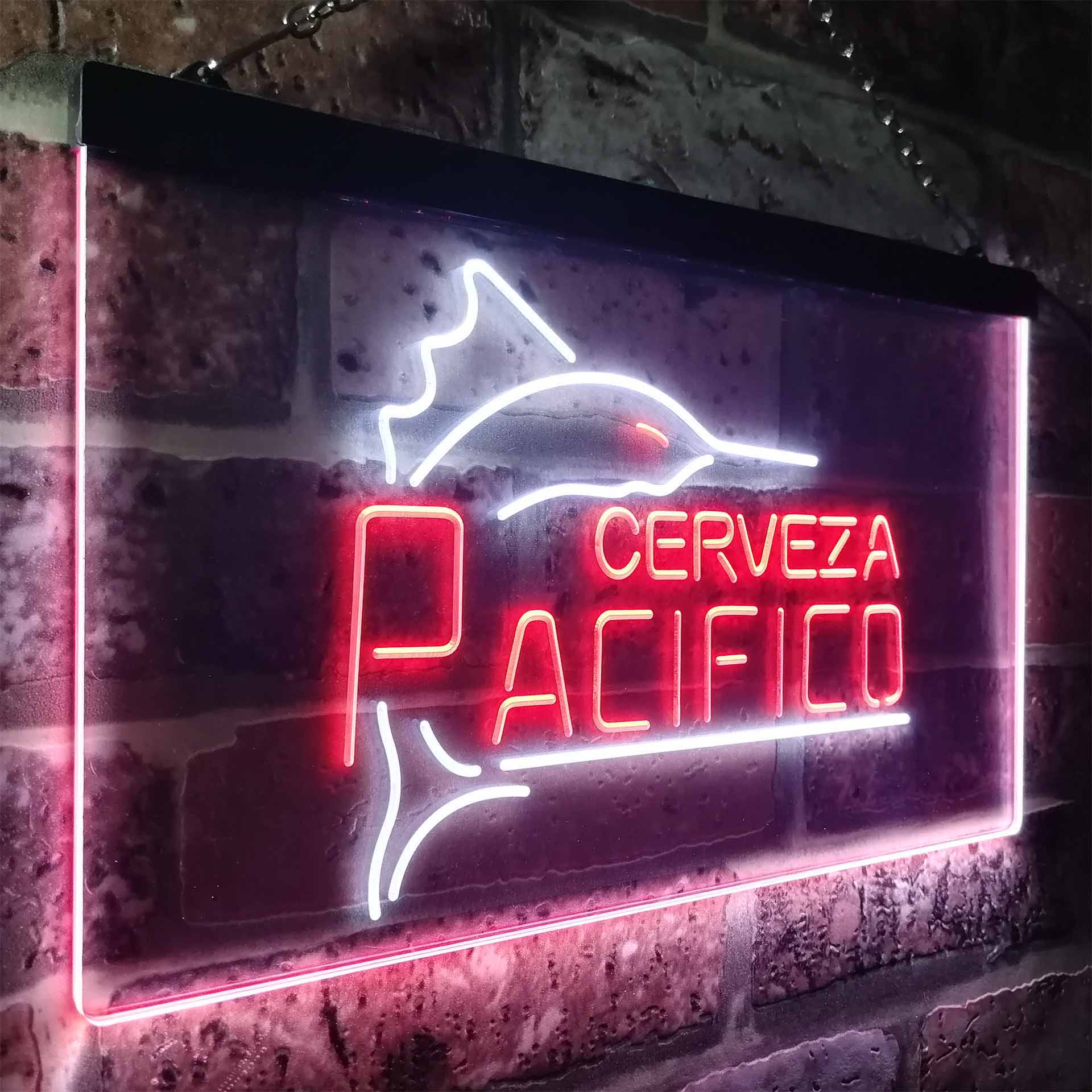 Cerveza Pacifico Large Marlin Neon Sign - LED LAB CAVE
