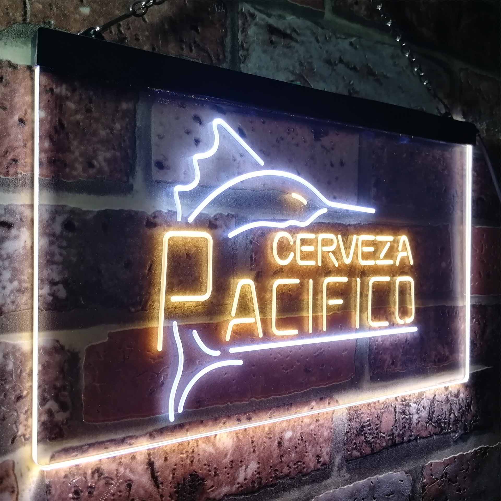 Cerveza Pacifico Large Marlin Neon Sign - LED LAB CAVE