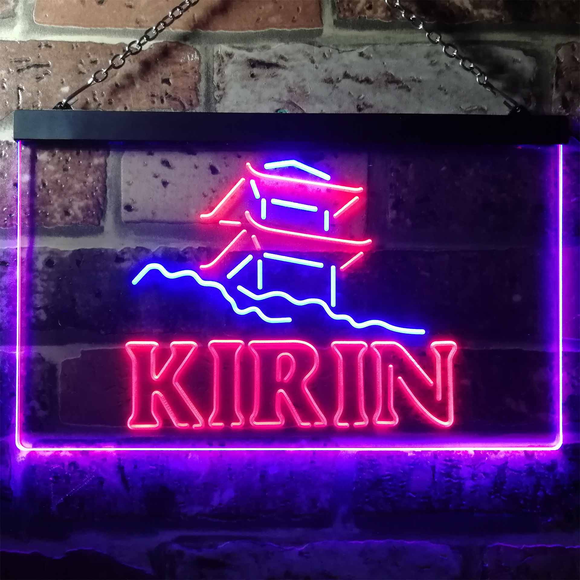 Kirin Japanese Pagoda Neon LED Sign