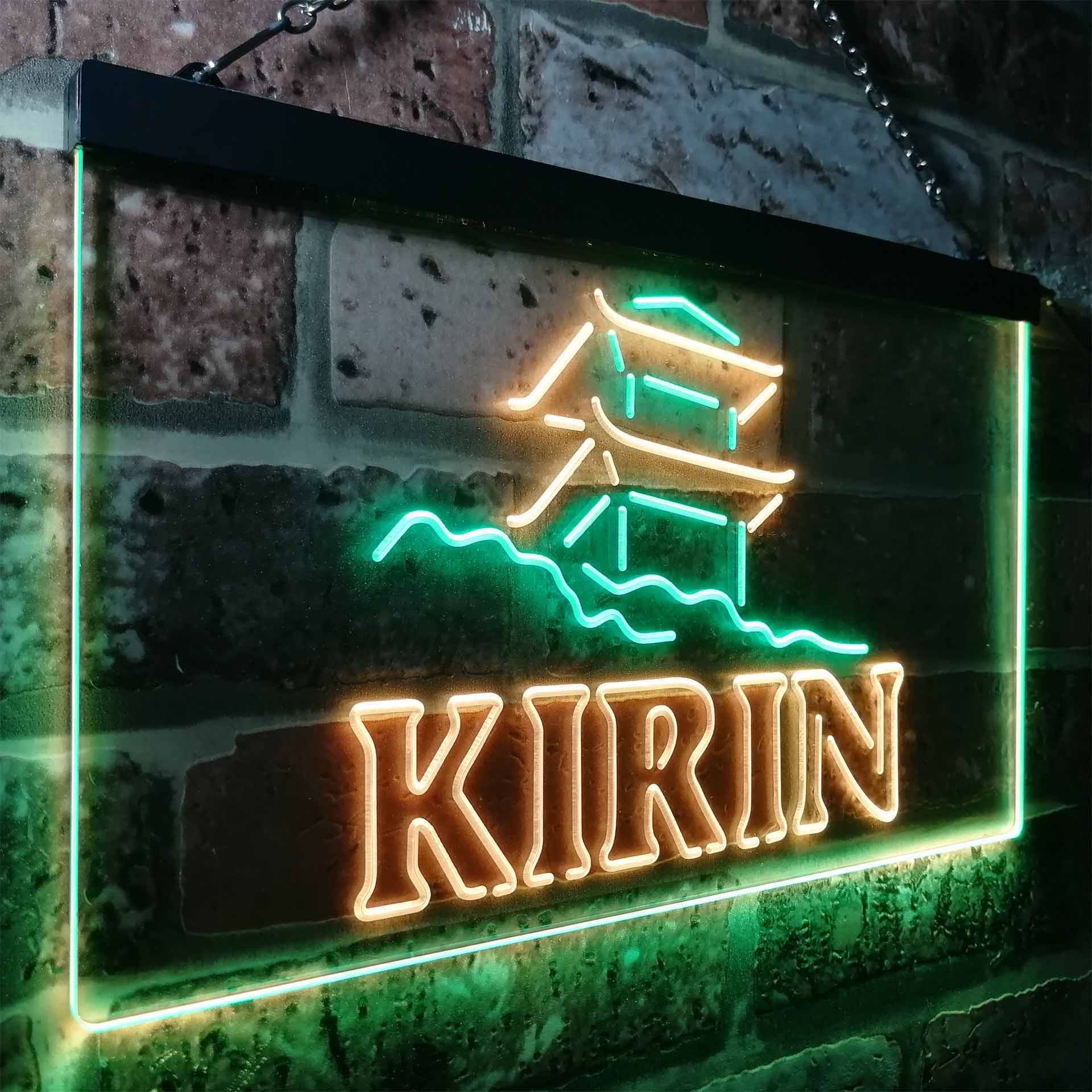 Kirin Japanese Pagoda Neon LED Sign