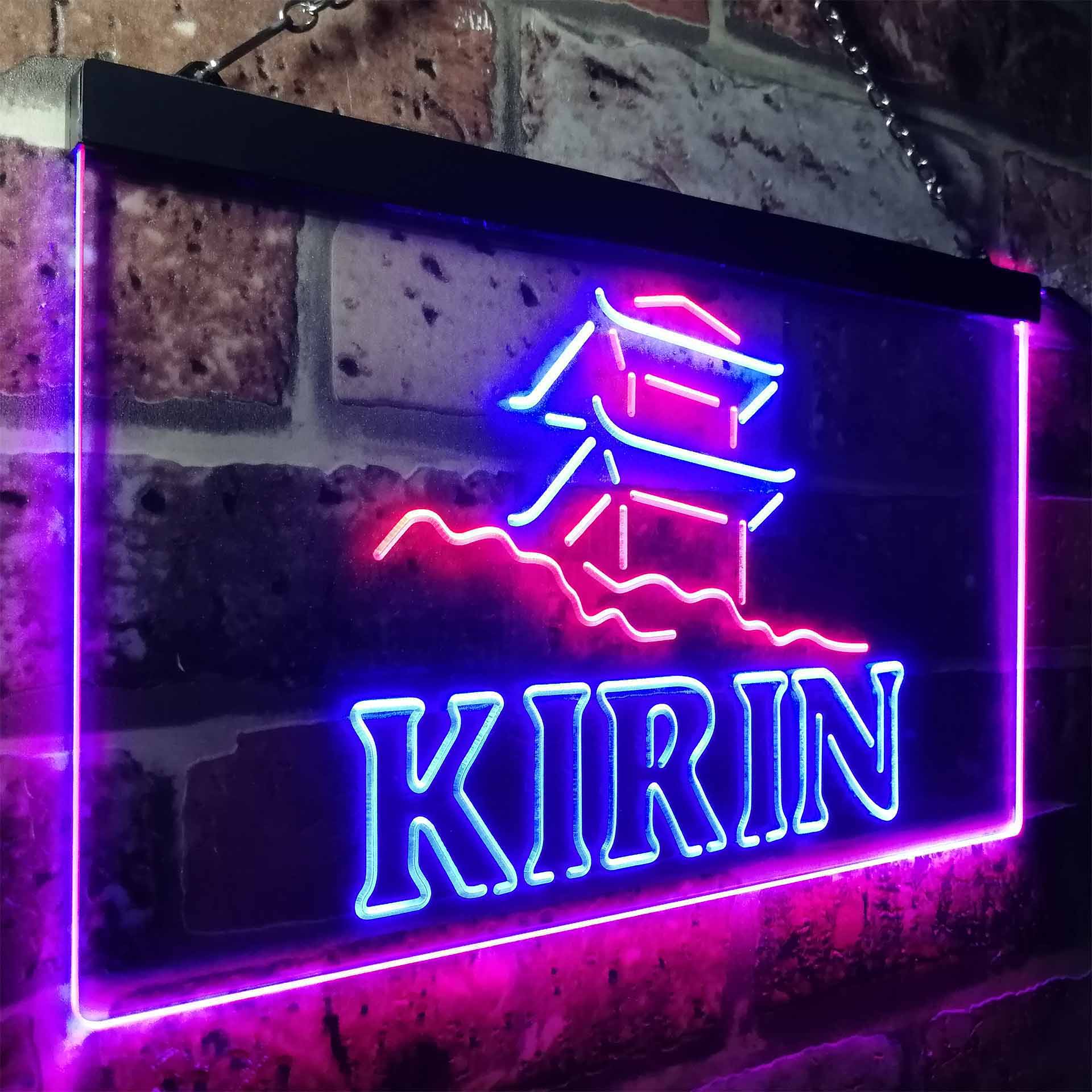 Kirin Japanese Pagoda Neon LED Sign