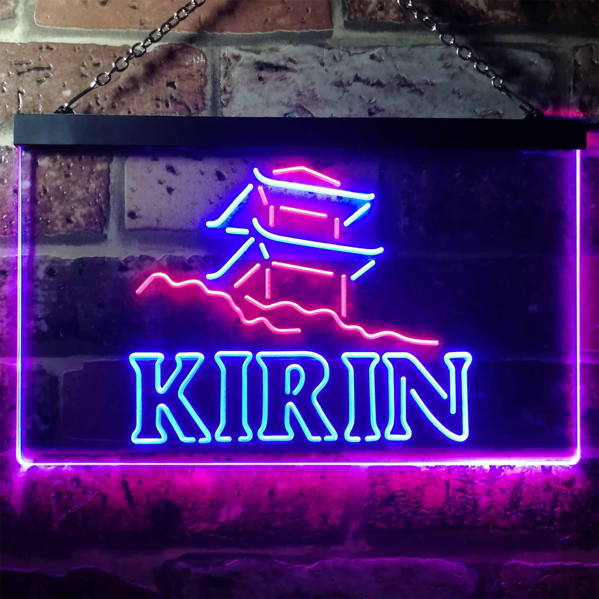 Kirin Japanese Pagoda Neon LED Sign