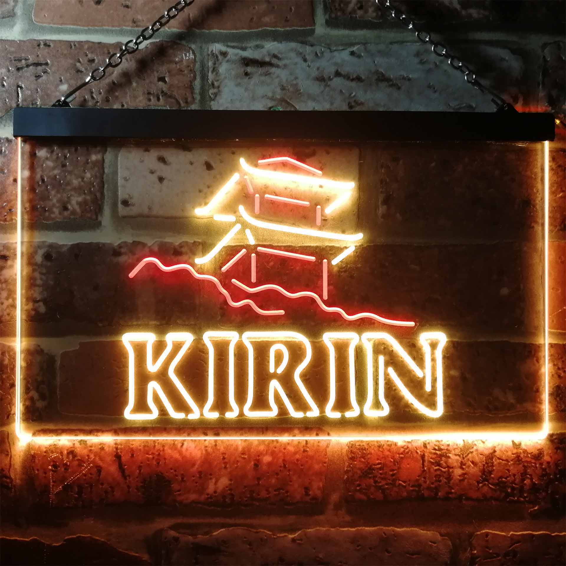 Kirin Japanese Pagoda Neon LED Sign